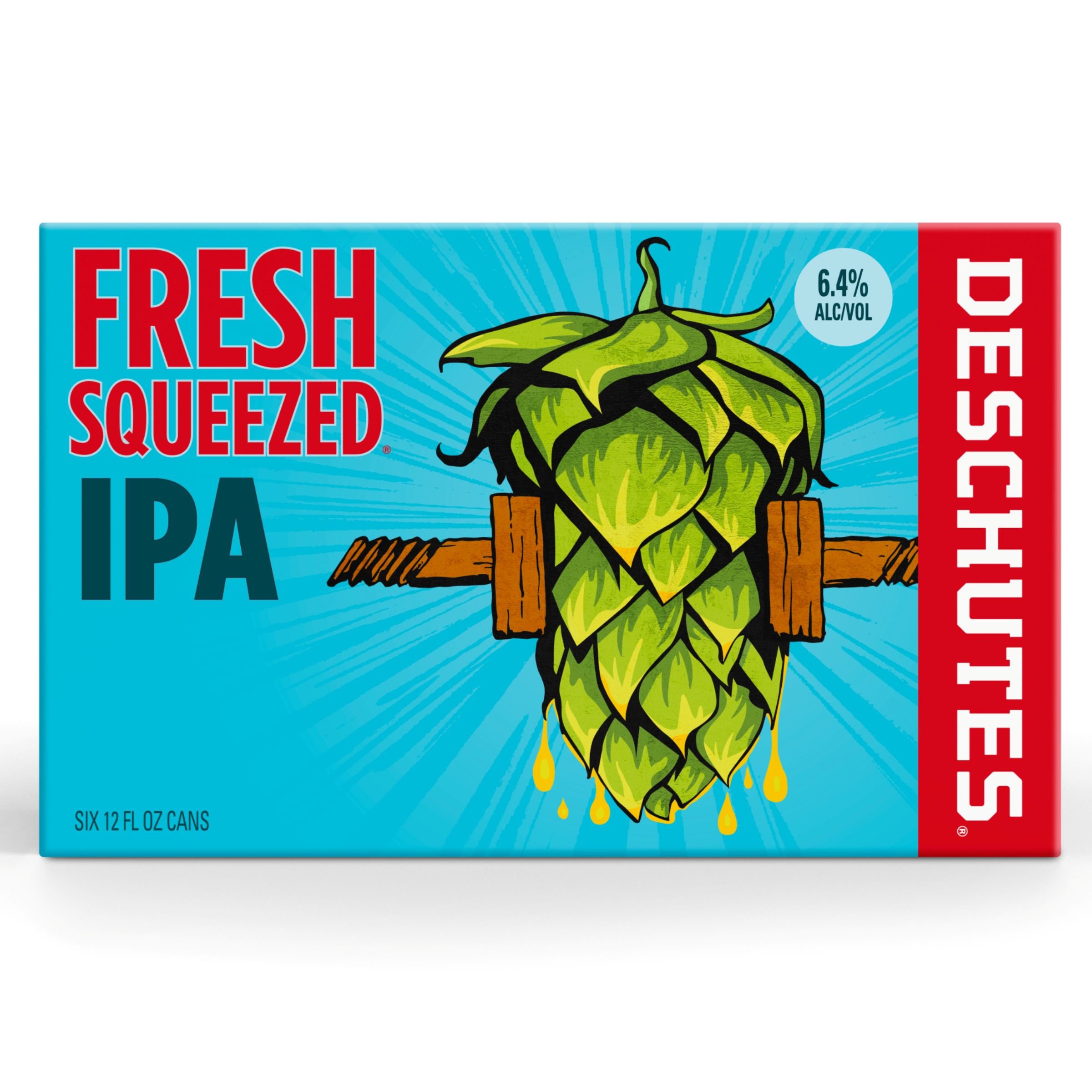 Deschutes Fresh Squeezed IPA Beer 12 oz Cans Shop Beer at HEB