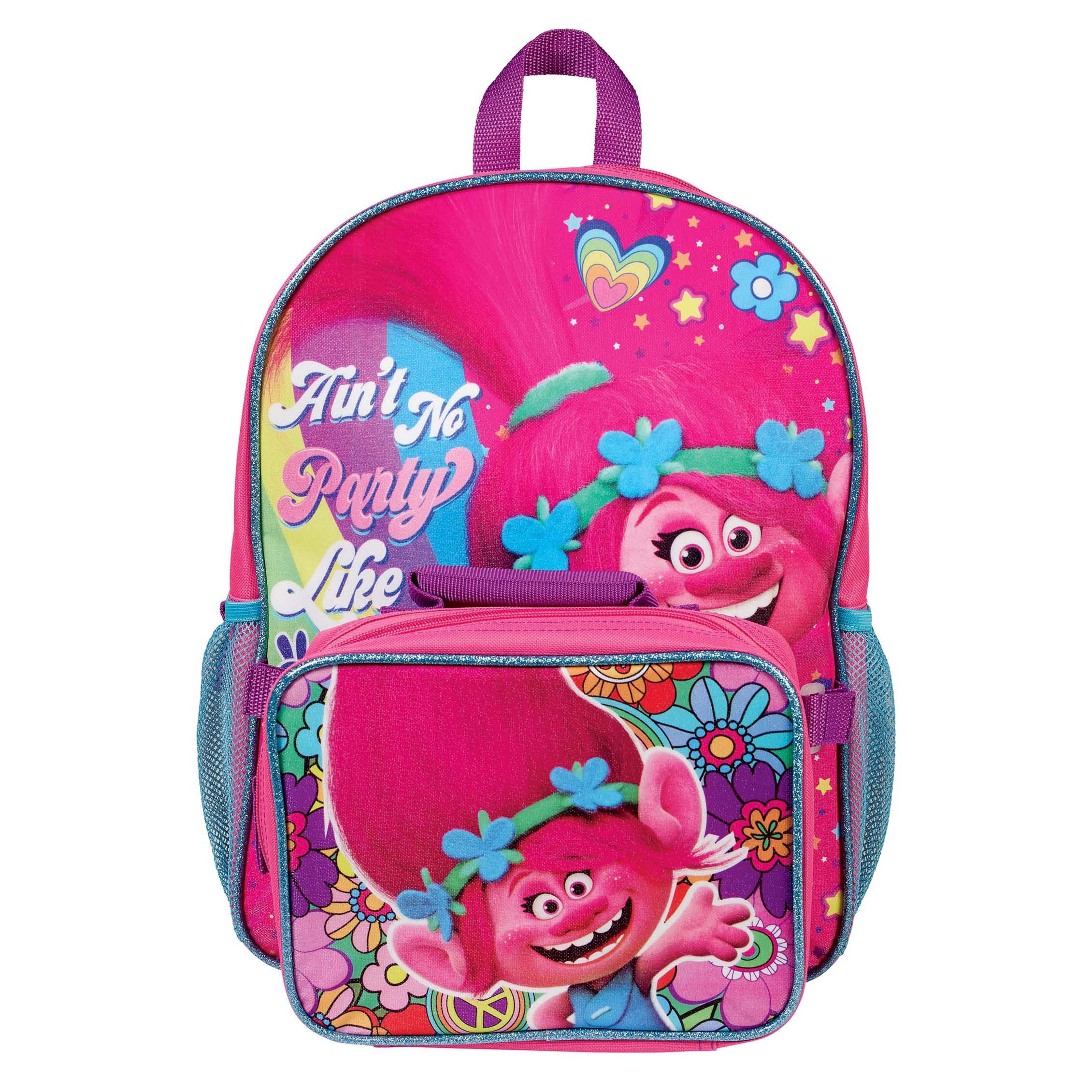 Universal Trolls Backpack With Detach Lunchbox Shop Backpacks at HEB