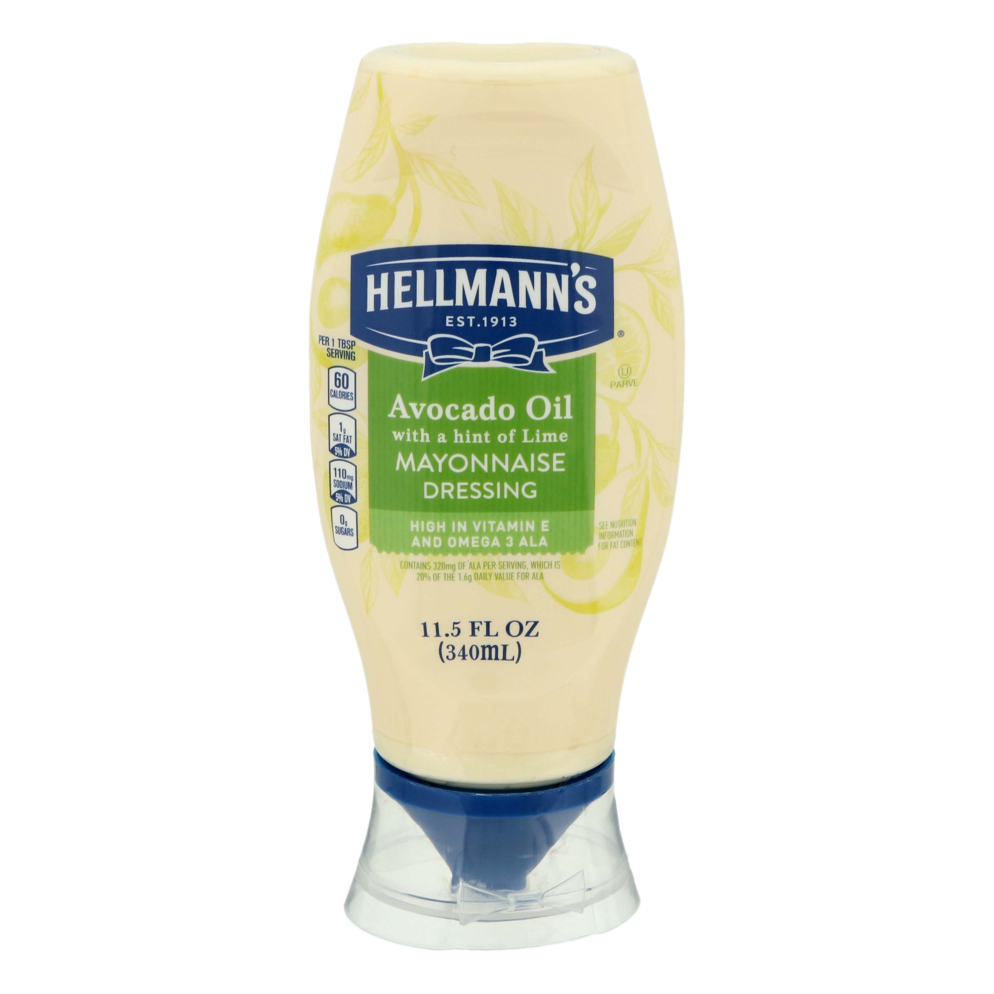 Hellmann's Avocado Oil with Lime Mayonnaise Shop Mayonnaise & Spreads