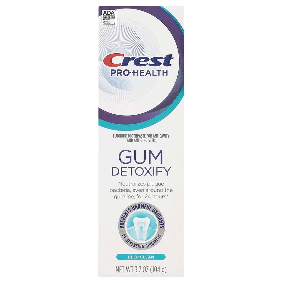 Crest Gum Detoxify Toothpaste Deep Clean Shop Oral Hygiene at HEB