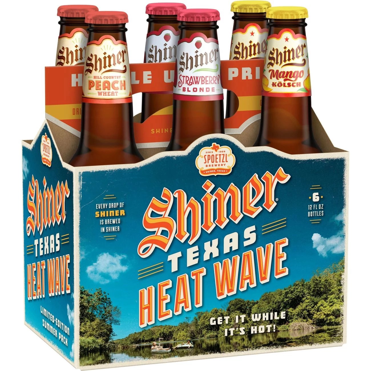 Shiner Texas Heat Wave Variety Pack Beer 12 oz Bottles Shop Beer