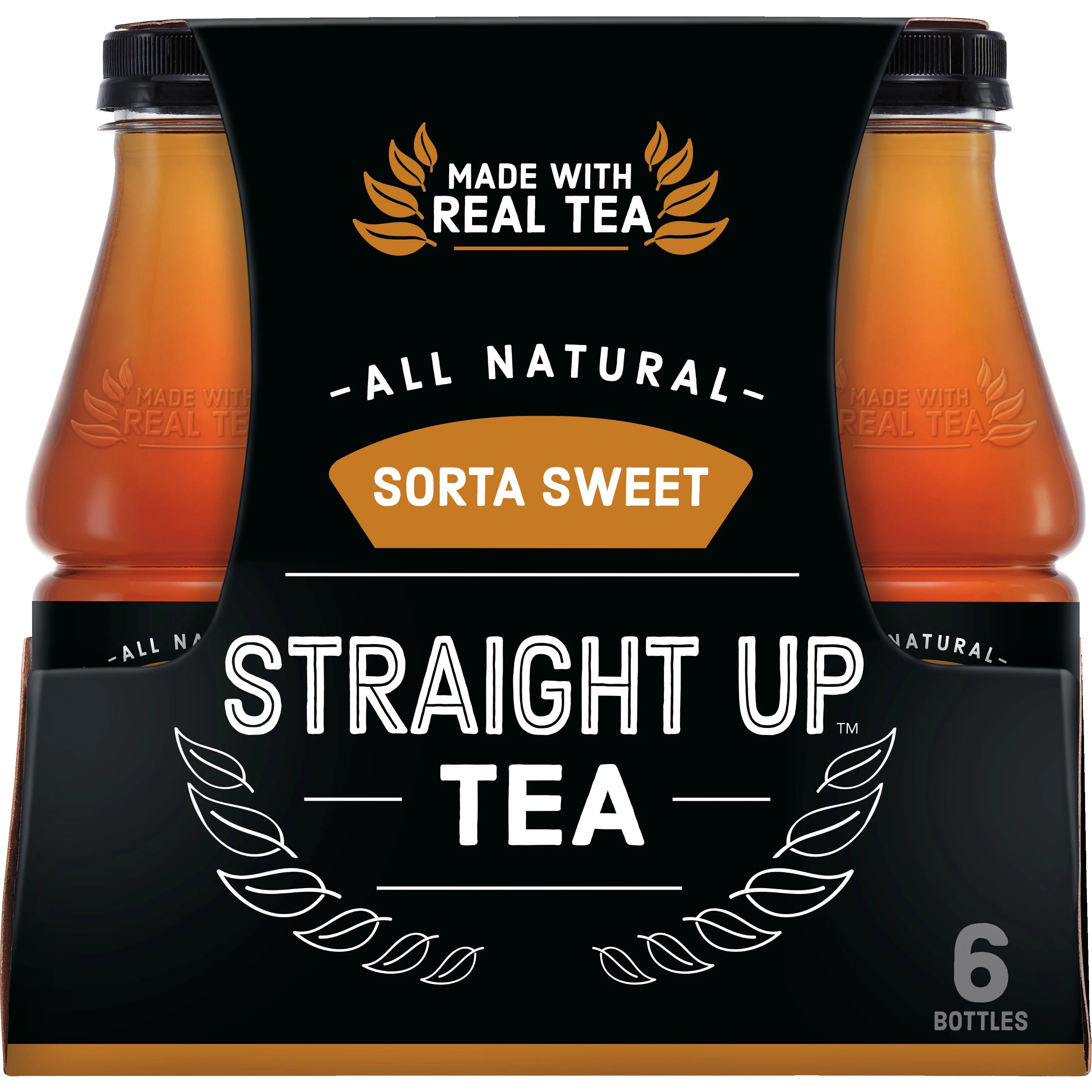 Snapple Sorta Sweet Straight Up Tea 18.5 oz Bottles Shop Tea at HEB