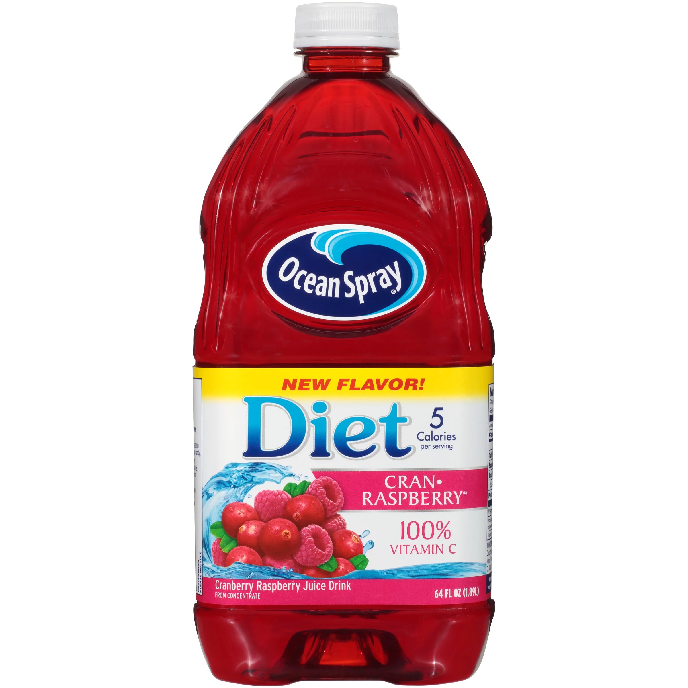 Ocean Spray Diet CranRaspberry Juice Drink Shop Juice at HEB