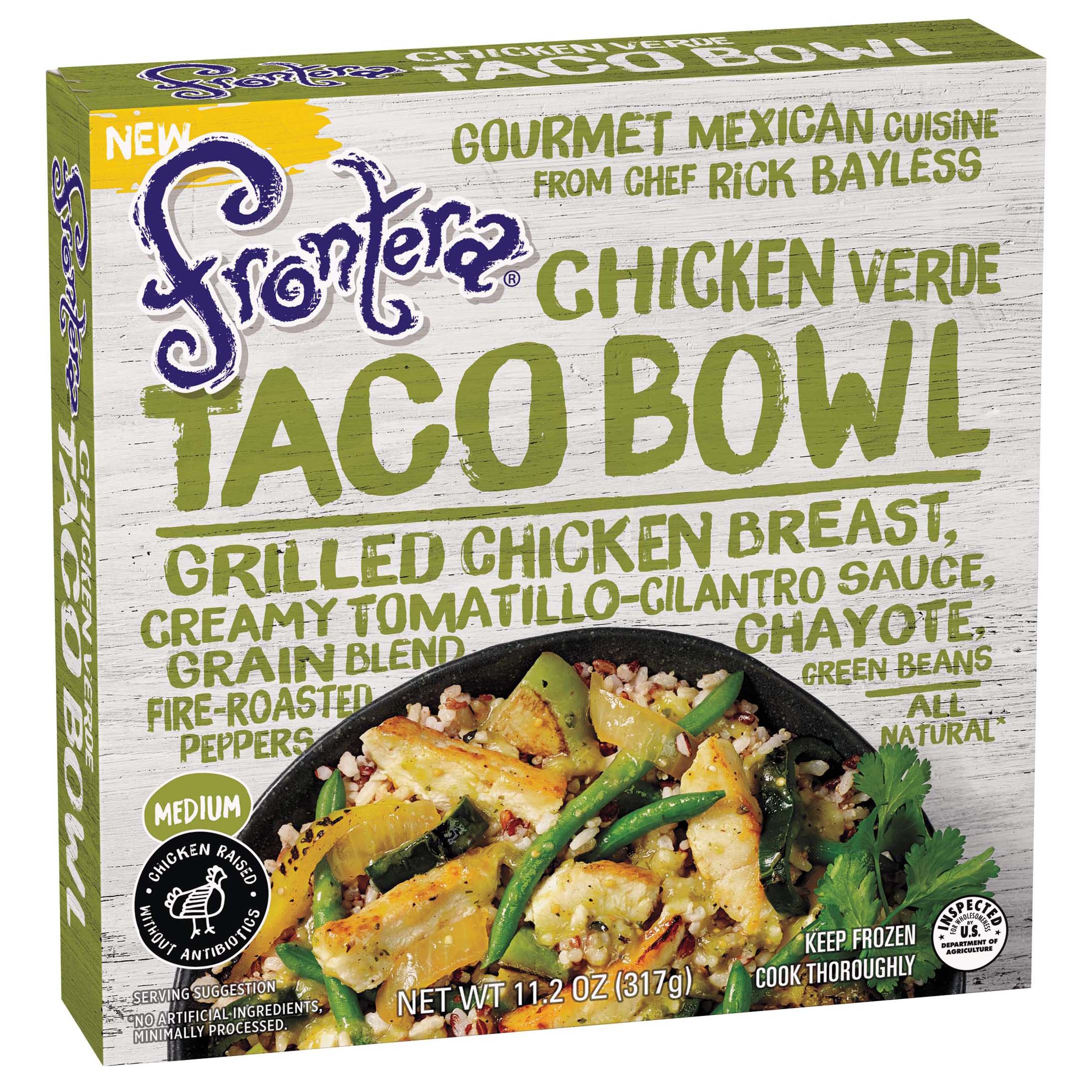 Frontera Chicken Verde Taco Bowl Shop Entrees & Sides at HEB