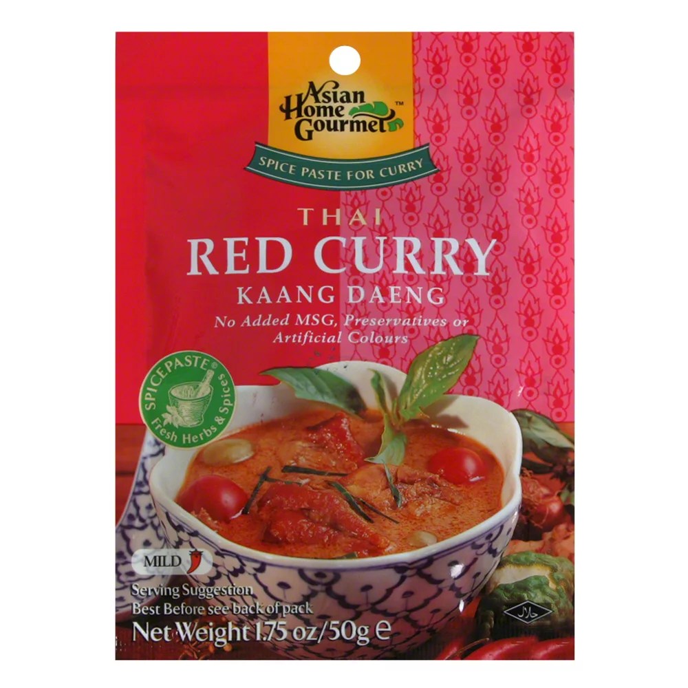 Asian Home Gourmet Red Curry Paste Shop Spices & Seasonings at HEB