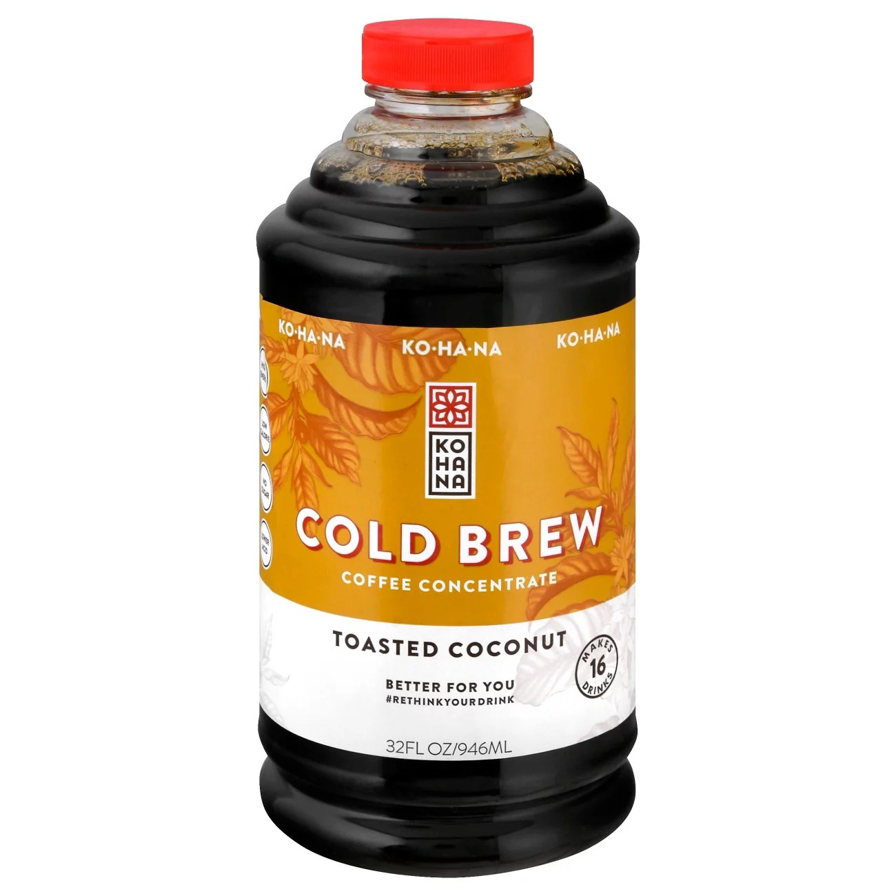 Kohana Coffee Cold Brew Concentrate Toasted Coconut Shop Coffee at HEB