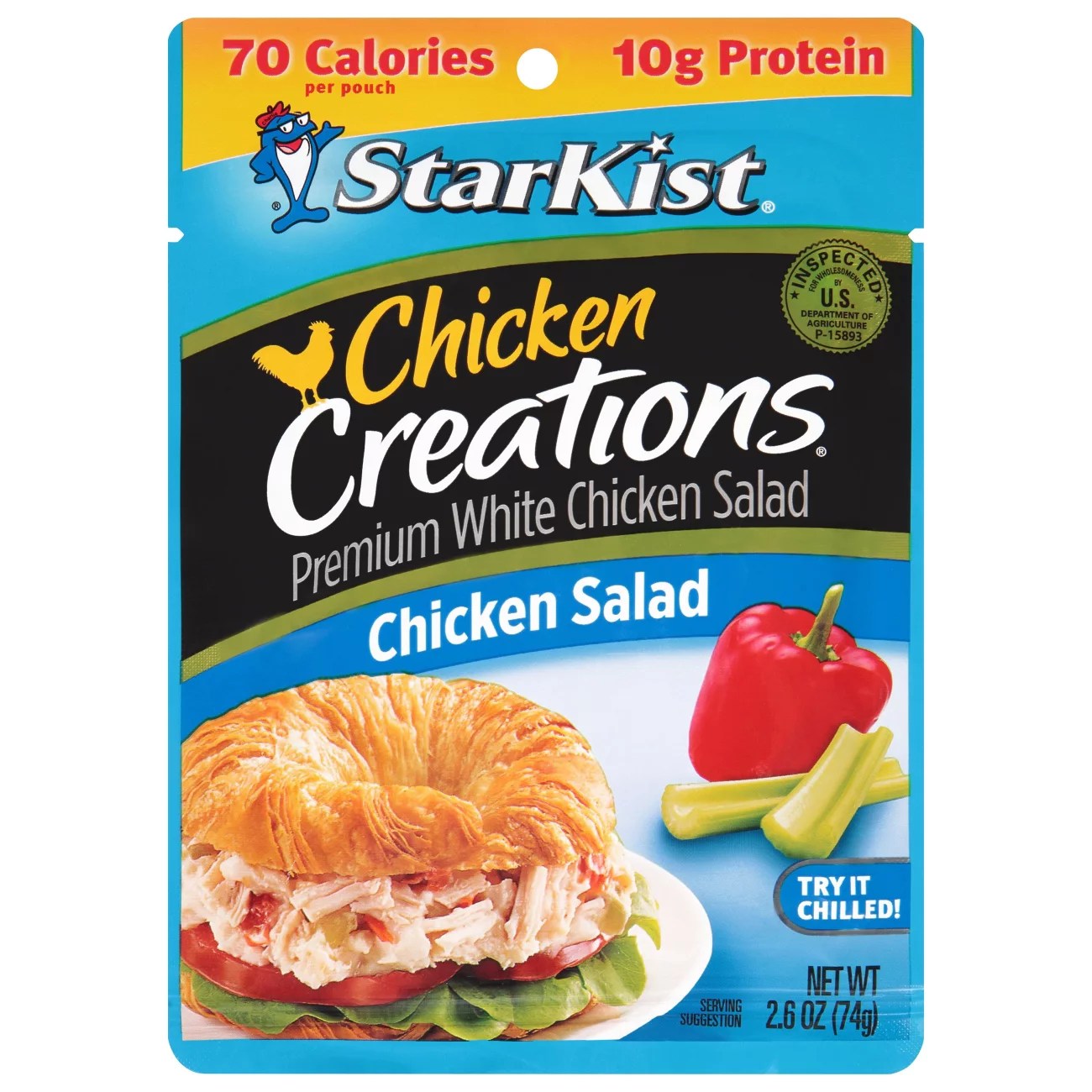 StarKist Chicken Creations Chicken Salad Pouch Shop Seafood at HEB