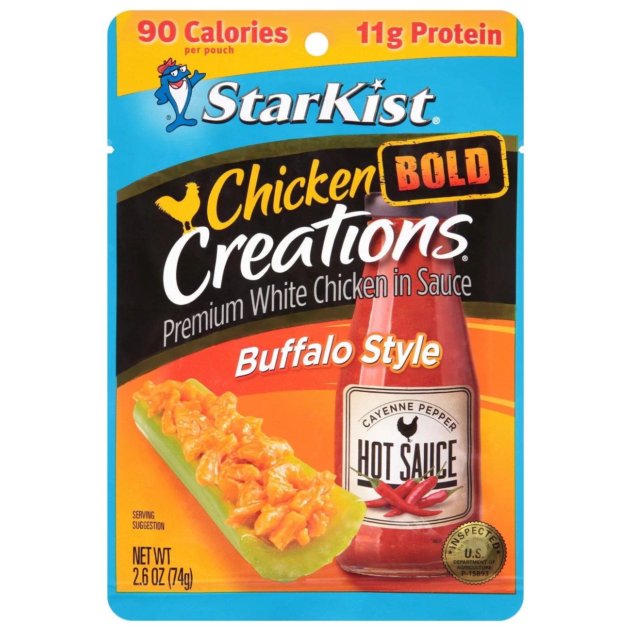 StarKist Chicken Creations Bold Buffalo Style Pouch Shop Meat at HEB