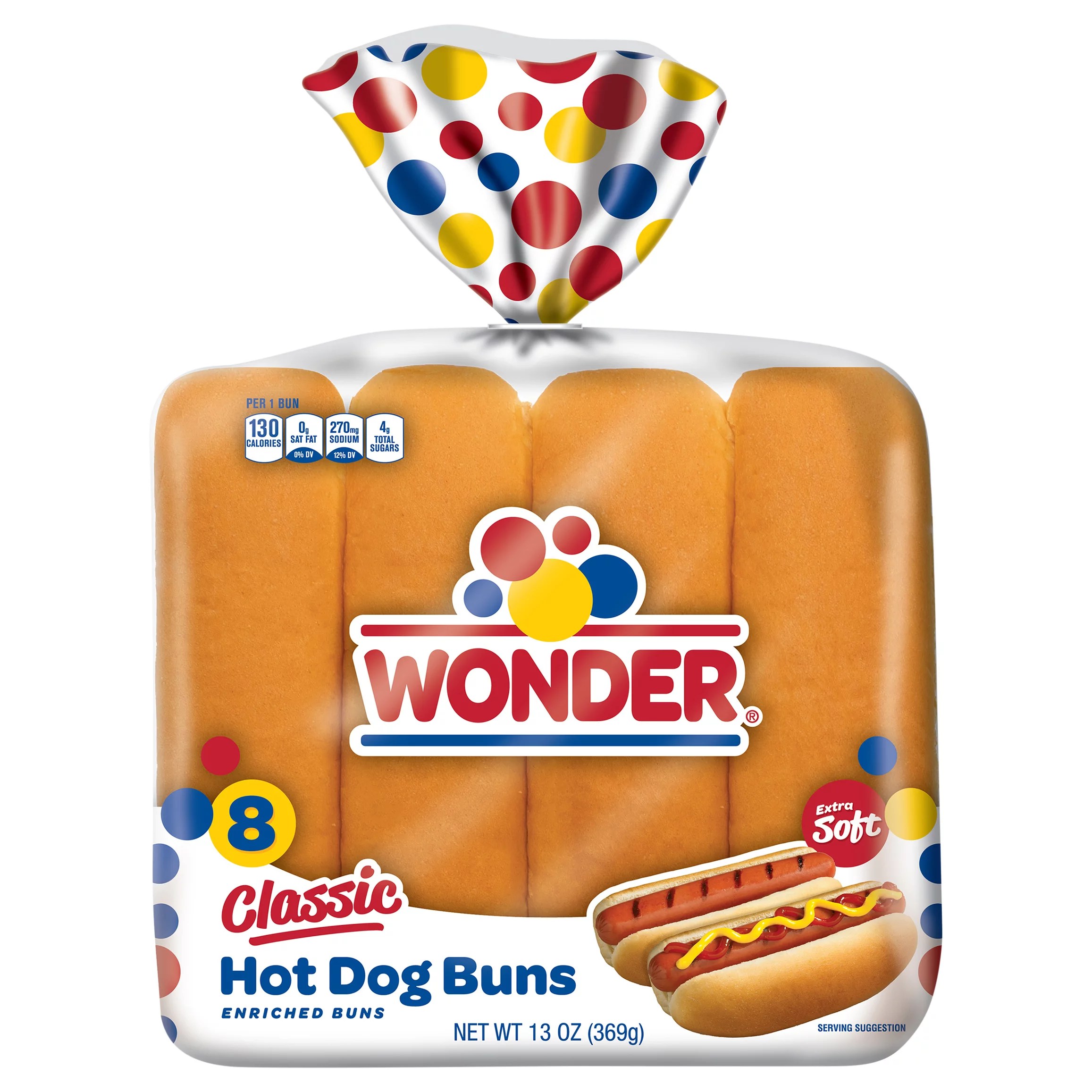 Wonder Hot Dog Buns Shop Bread at HEB