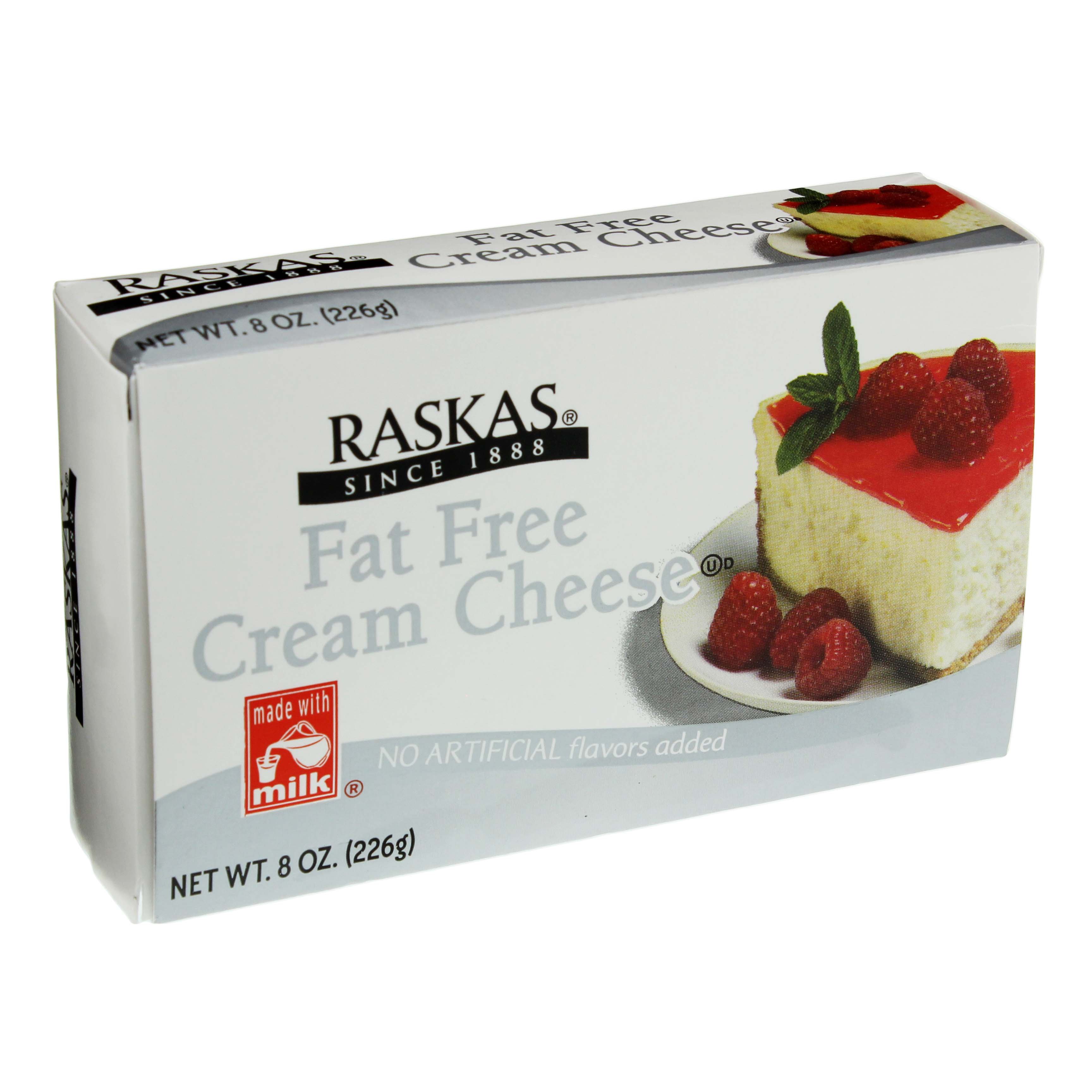 Raskas Fat Free Cream Cheese Bar Shop Cheese at HEB
