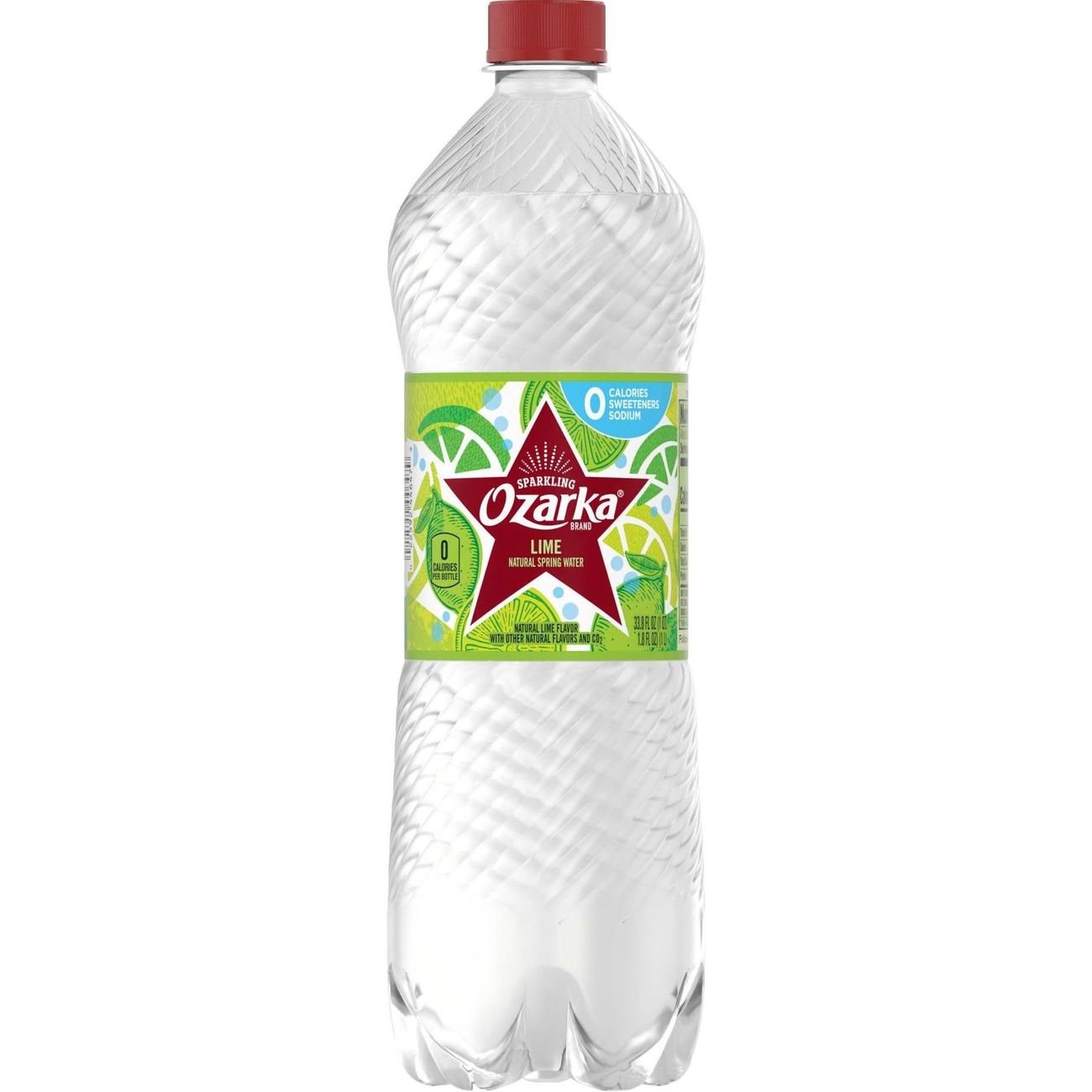 Ozarka Sparkling Lemon Lime Spring Water Shop Water at HEB