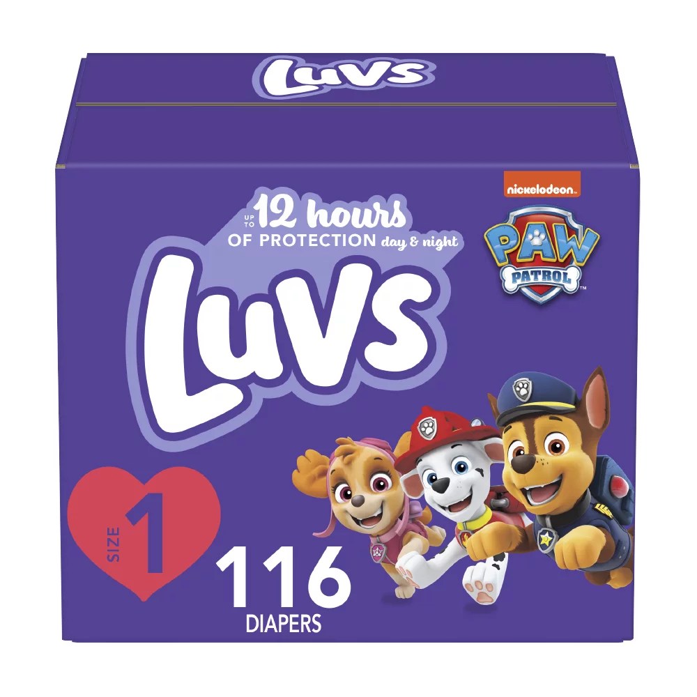 Luvs Pro Level Leak Protection Diapers Size 1 Shop Diapers at HEB
