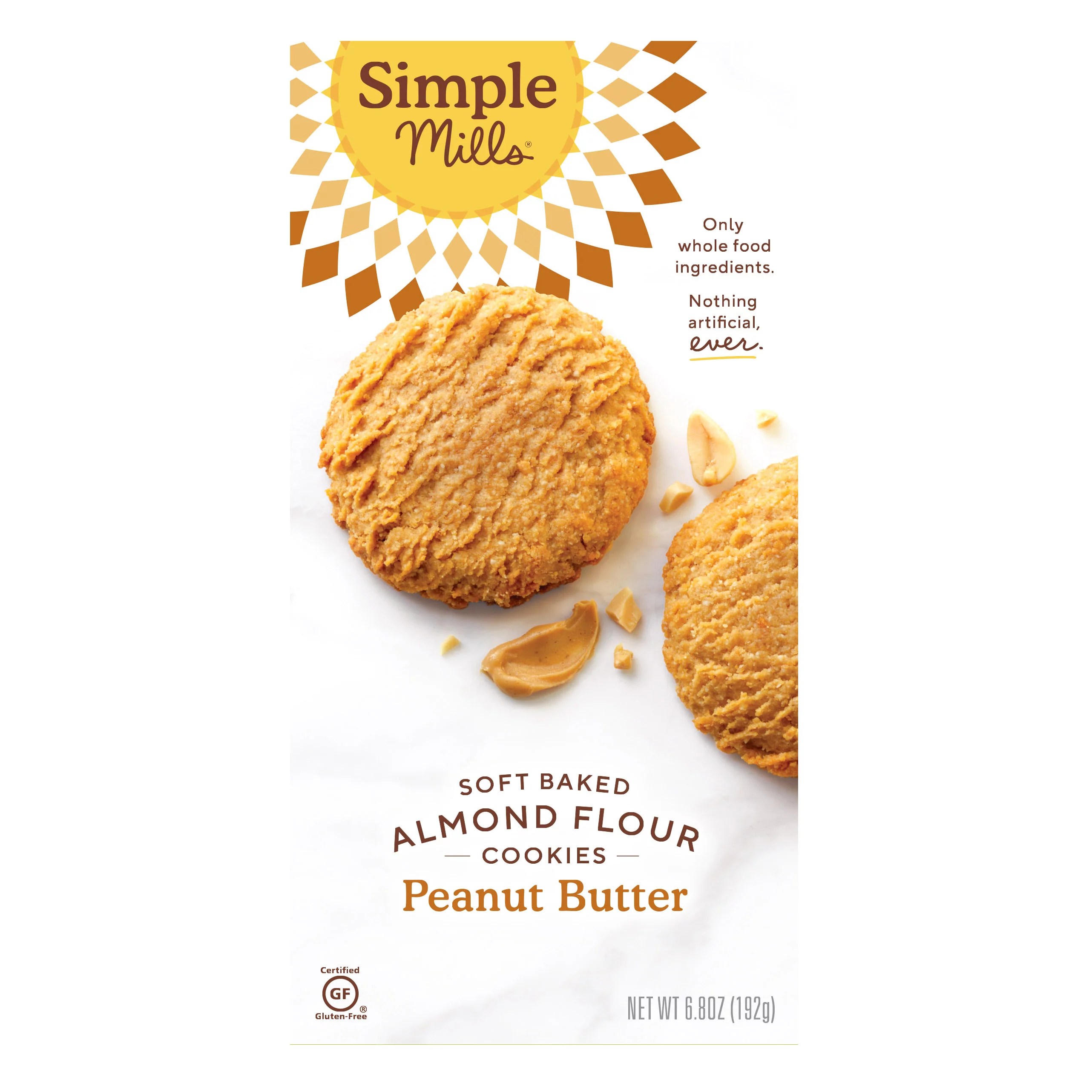 Simple Mills Soft Baked Peanut Butter Cookies Shop Cookies at HEB