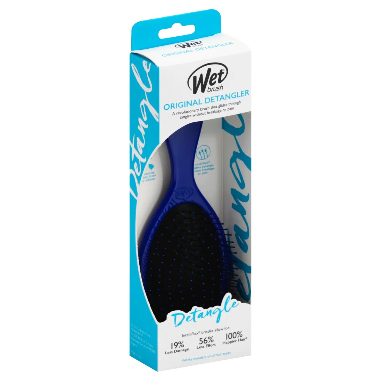 Wet Brush Original Detangle Brush, Blue Shop Brushes & Combs at HEB