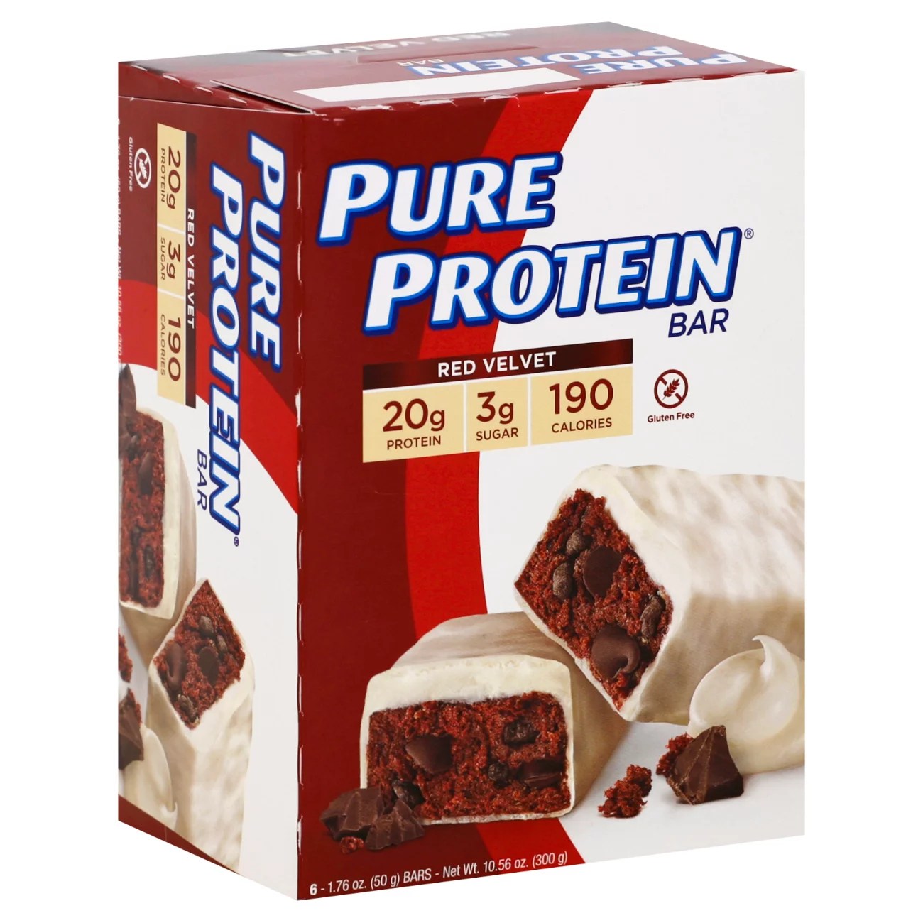 Pure Protein Red Velvet Protein Bars Shop Granola & Snack Bars at HEB