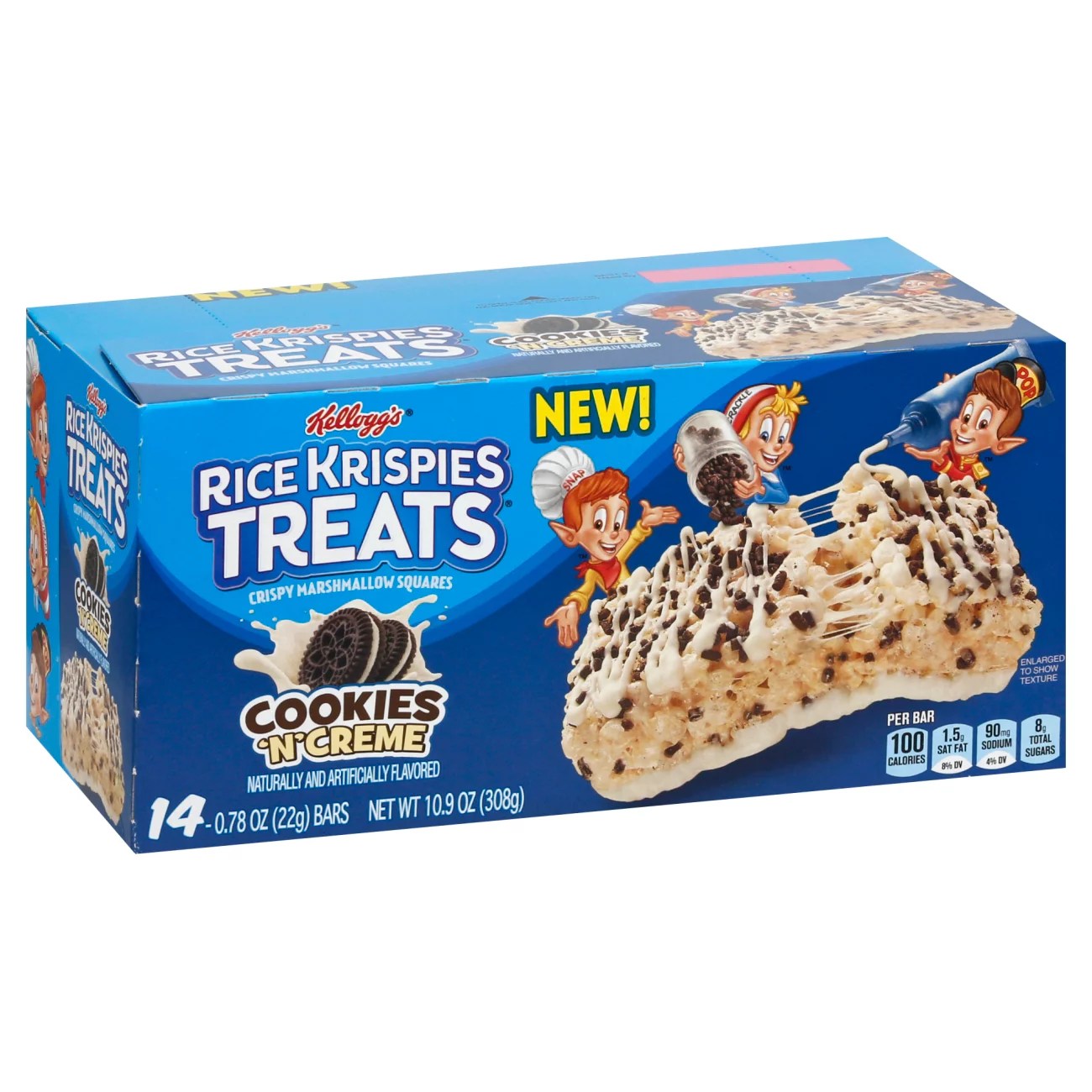 Kellogg's Rice Krispies Treats Crispy Marshmallow Squares Cookies u00