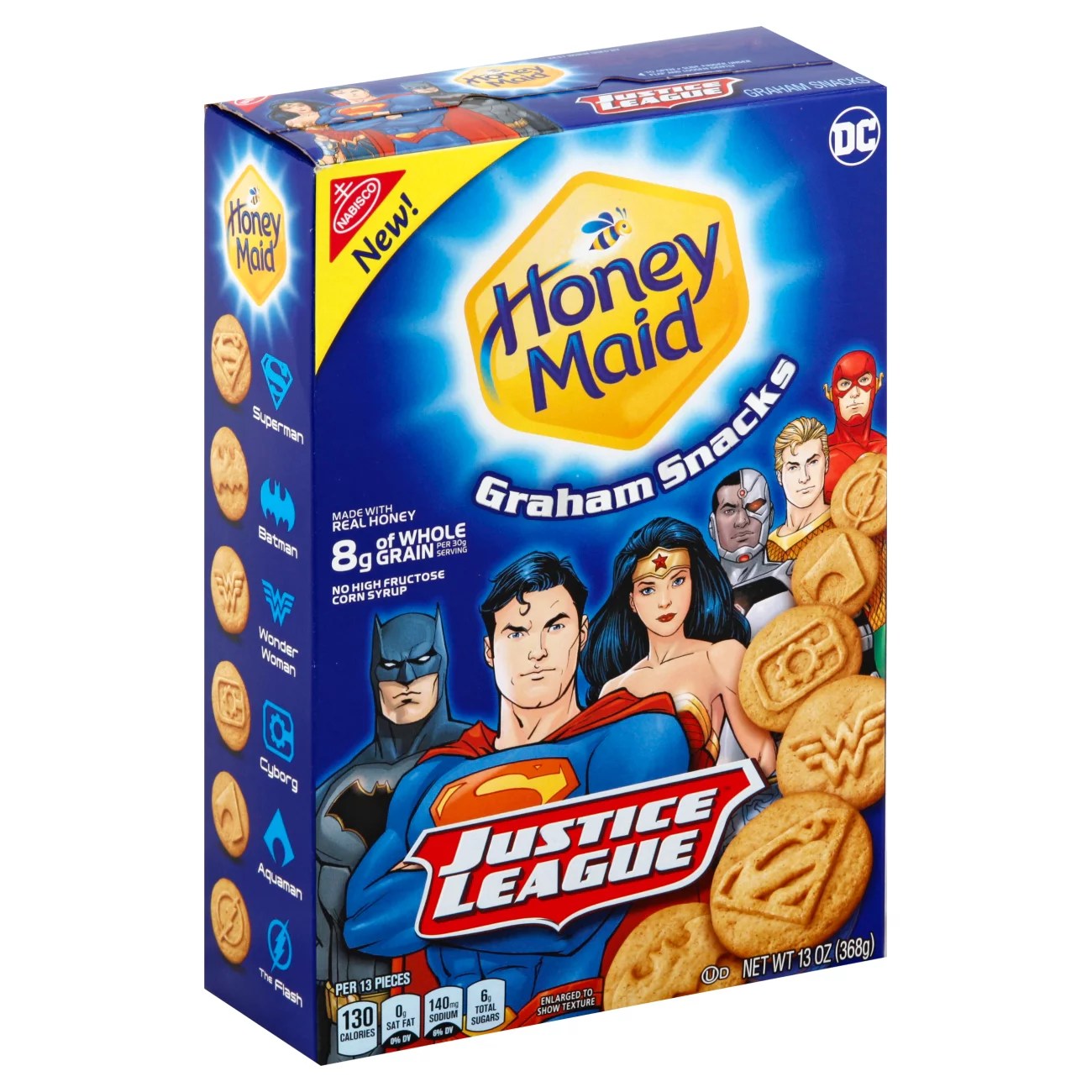 Nabisco Honey Maid Justice League Graham Snacks Shop Snacks & Candy