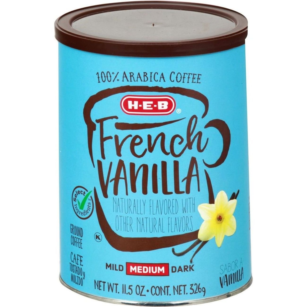 HEB Select Ingredients French Vanilla Ground Coffee Shop Coffee at