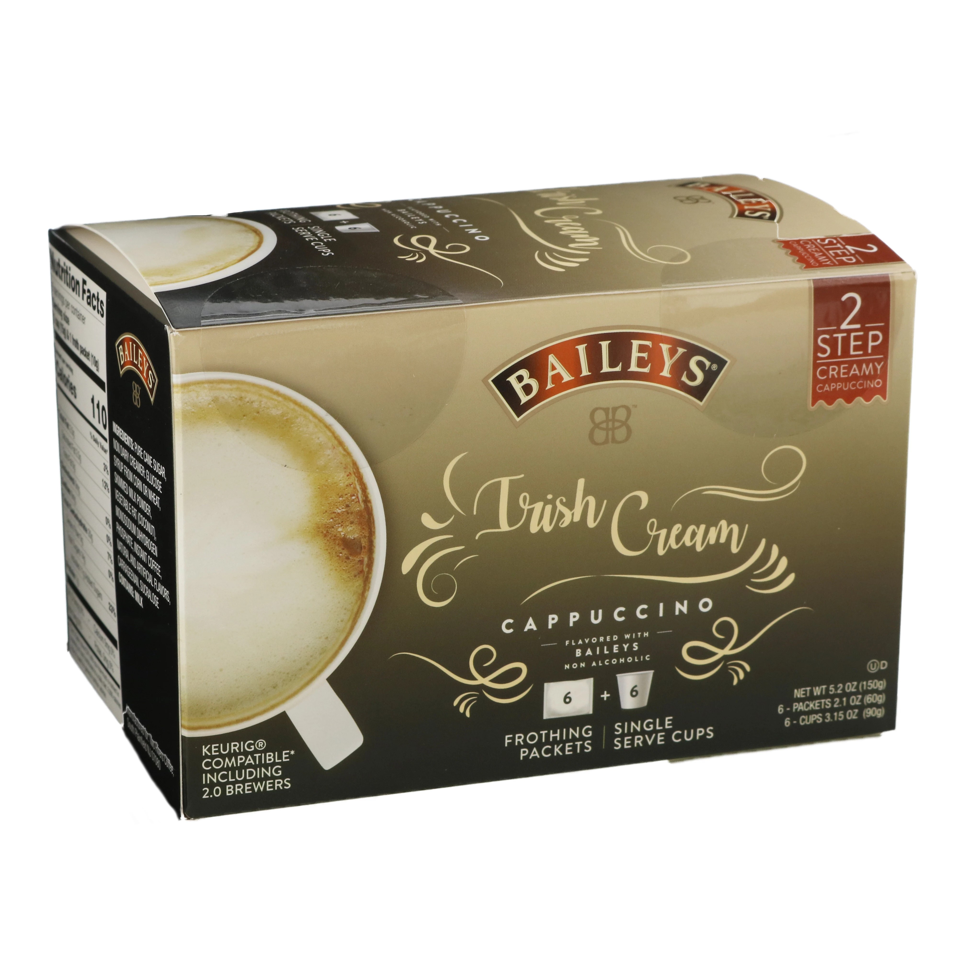 Baileys Irish Cream Cappuccino Single Serve Coffee Cups Shop Coffee