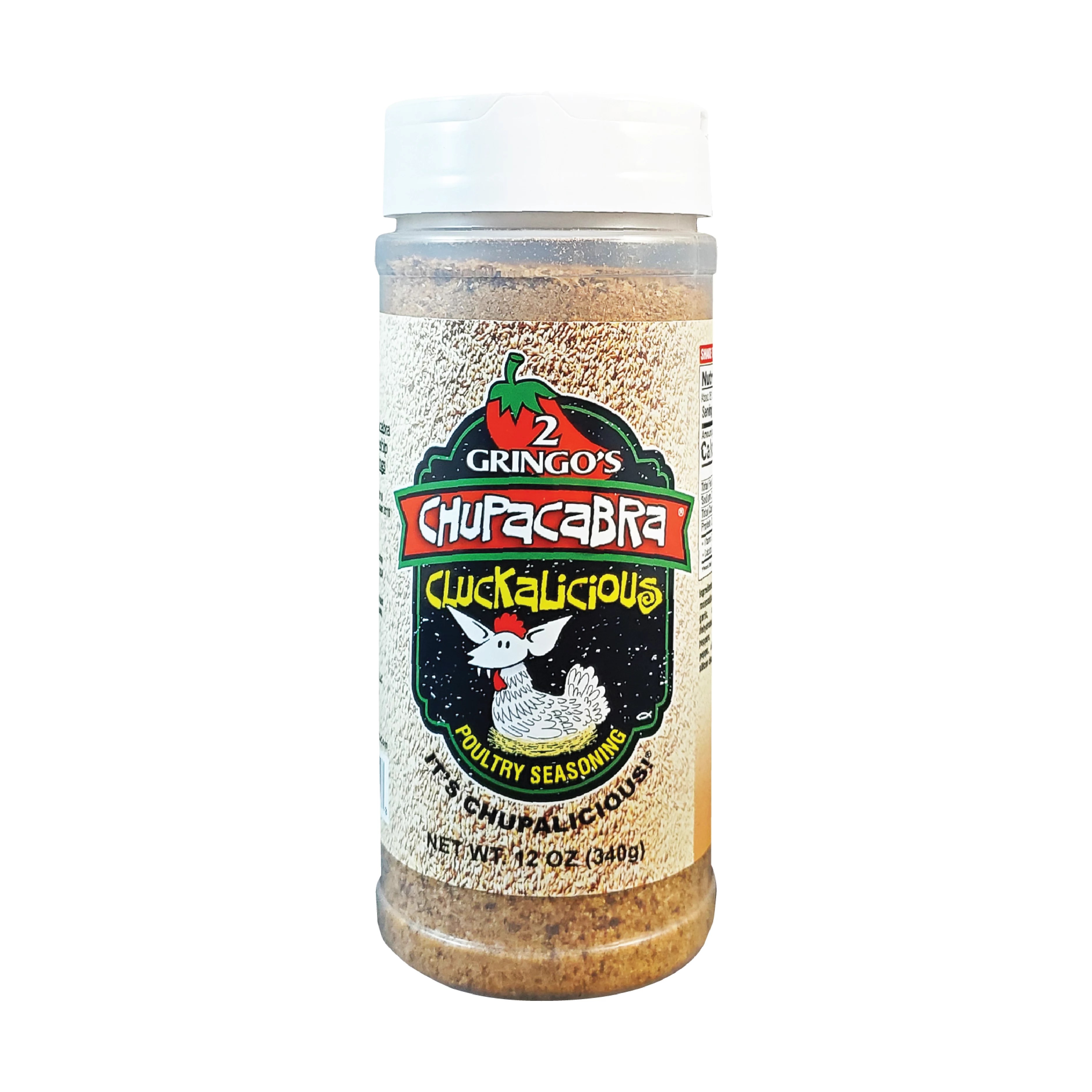 2 Gringo's Chupacabra Cluckalicious Poultry Seasoning Shop Spice