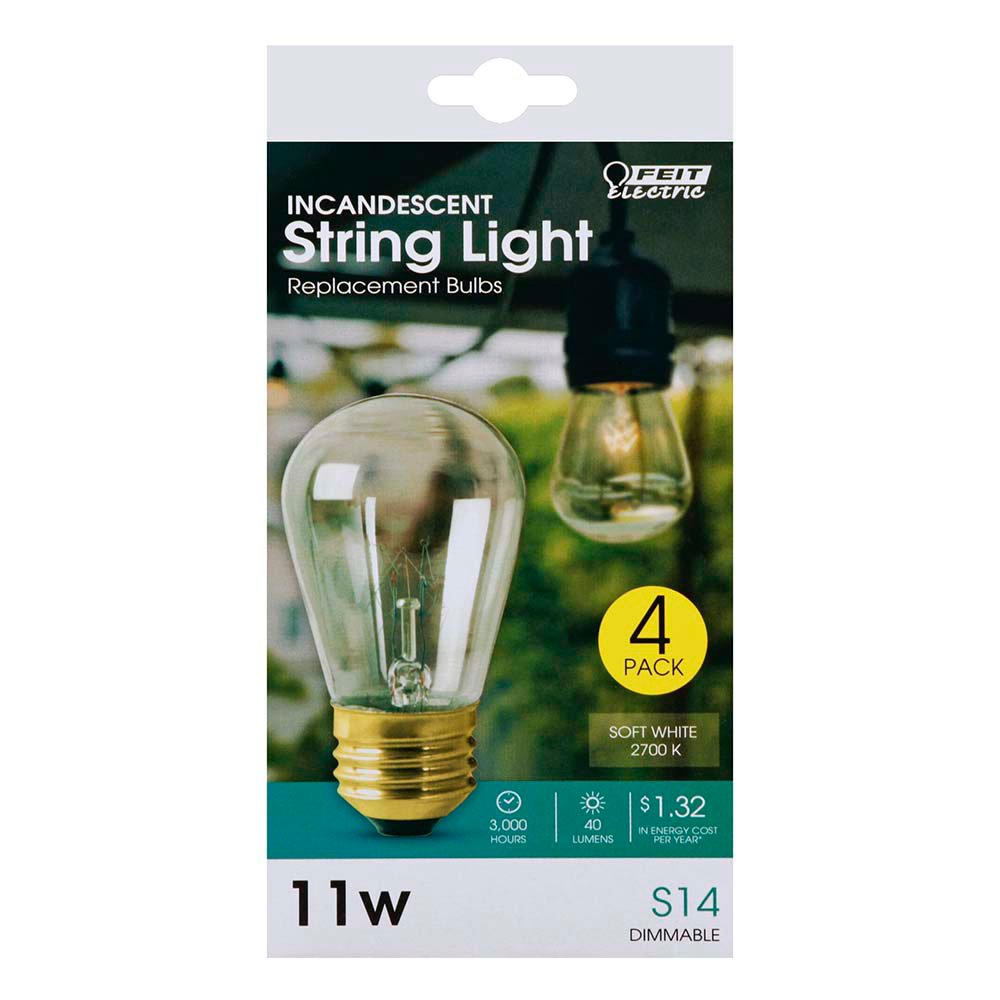 Feit Electric 11 Watt S14 String Light Replacement Bulbs - Shop Home