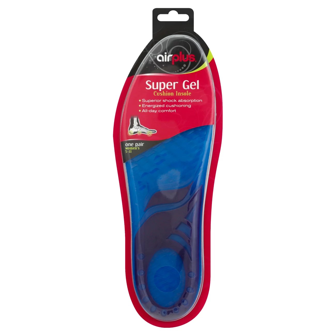 Airplus Super Gel Insoles Women's Shop Foot Care at HEB