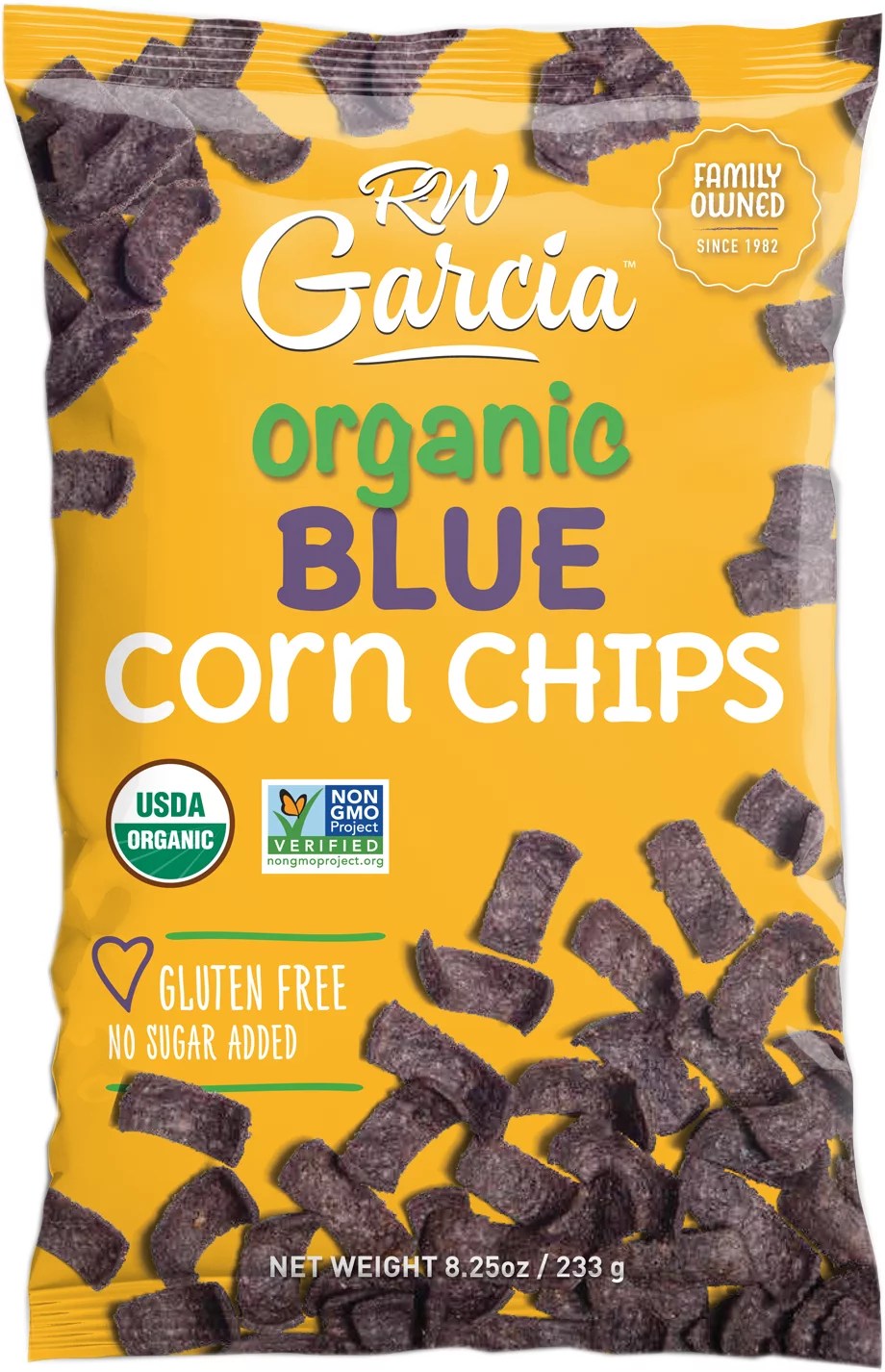 RW Garcia Organic Blue Corn Chips Shop Snacks & Candy at HEB