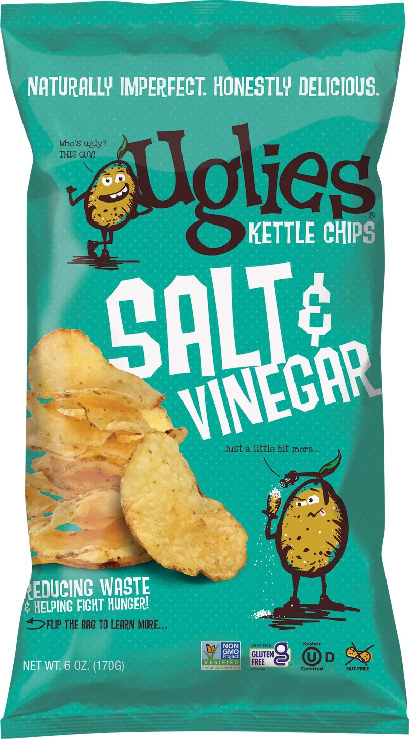 Uglies Salt & Vinegar Kettle Cooked Potato Chips Shop Chips at HEB