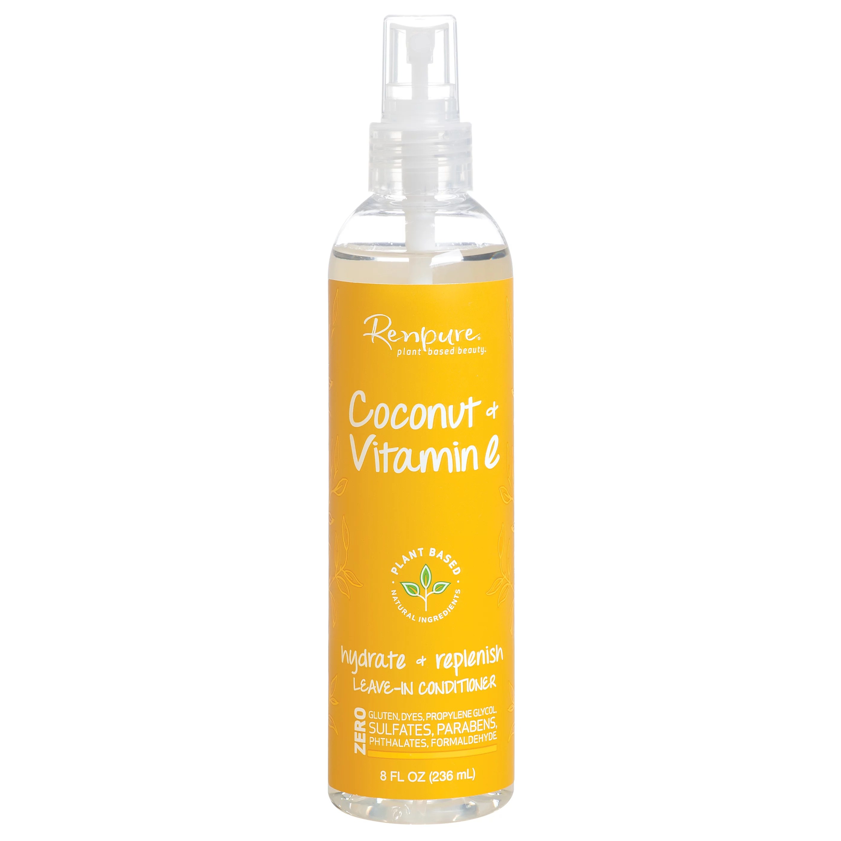 Renpure Coconut And Vitamin E Leave In Conditioner Ingredients