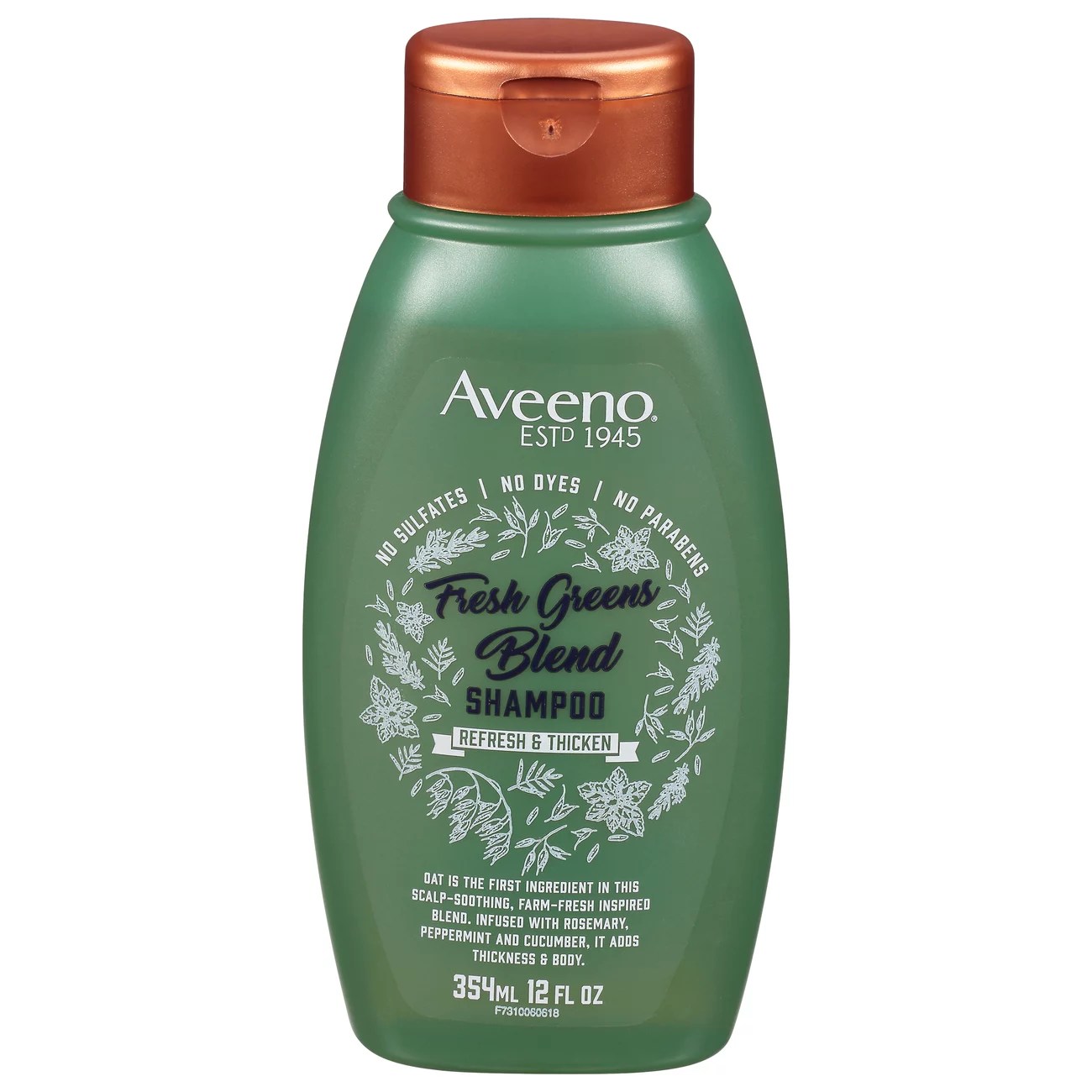 Aveeno Fresh Greens Blend Shampoo Shop Shampoo & Conditioner at HEB