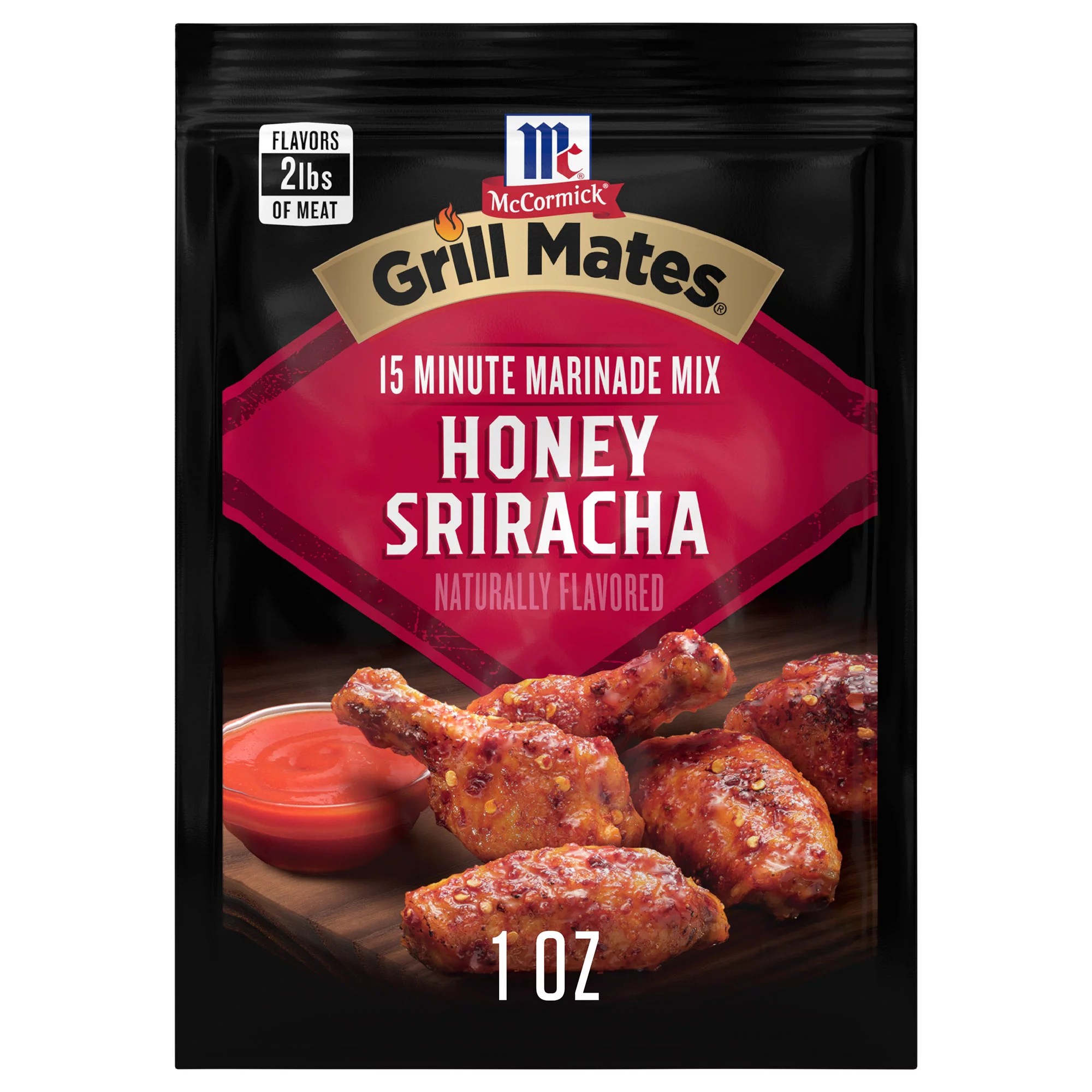 McCormick Grill Mates Honey Sriracha Marinade Mix Shop Marinades at HEB