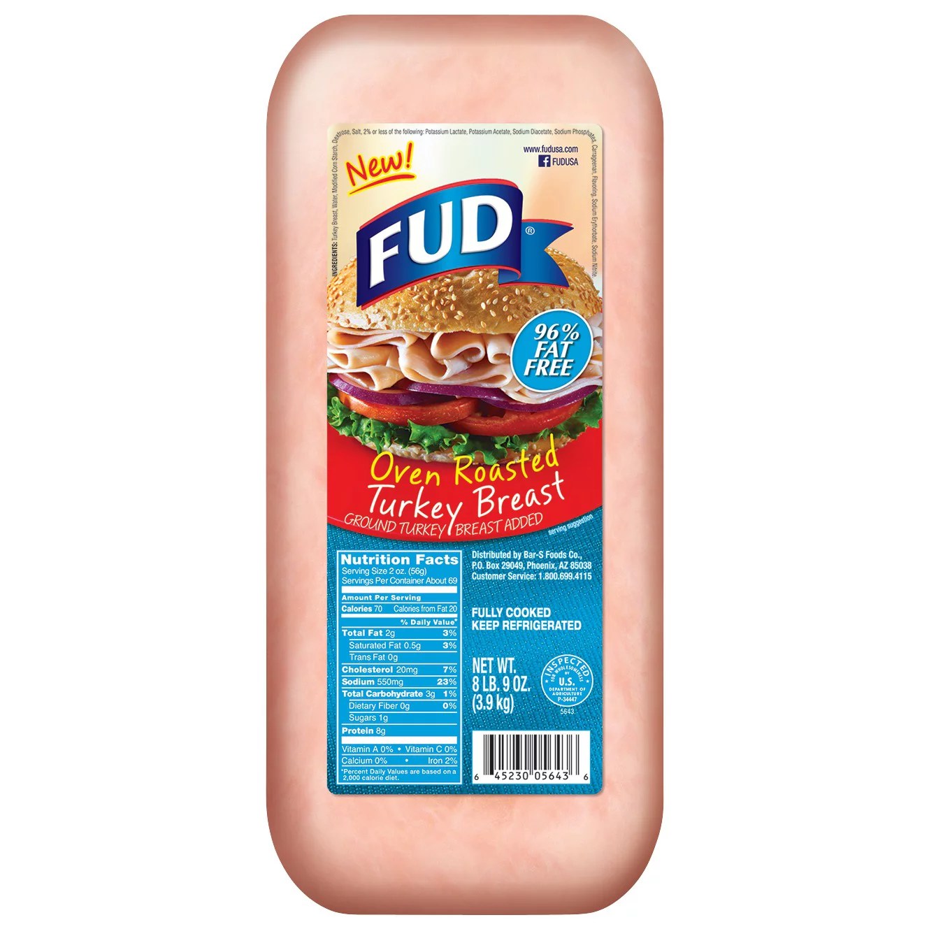 Fud Oven Roasted Turkey Breast Shop Meat at HEB
