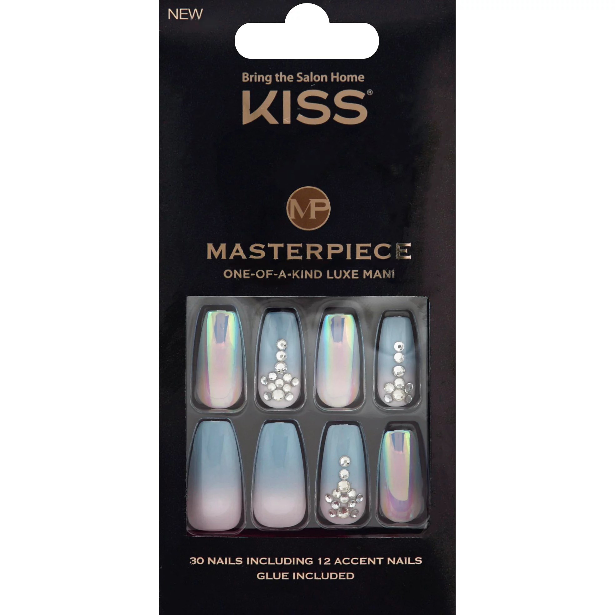 Kiss Masterpiece Nails Hot Like Fire Long Length Shop Nail Sets at HEB