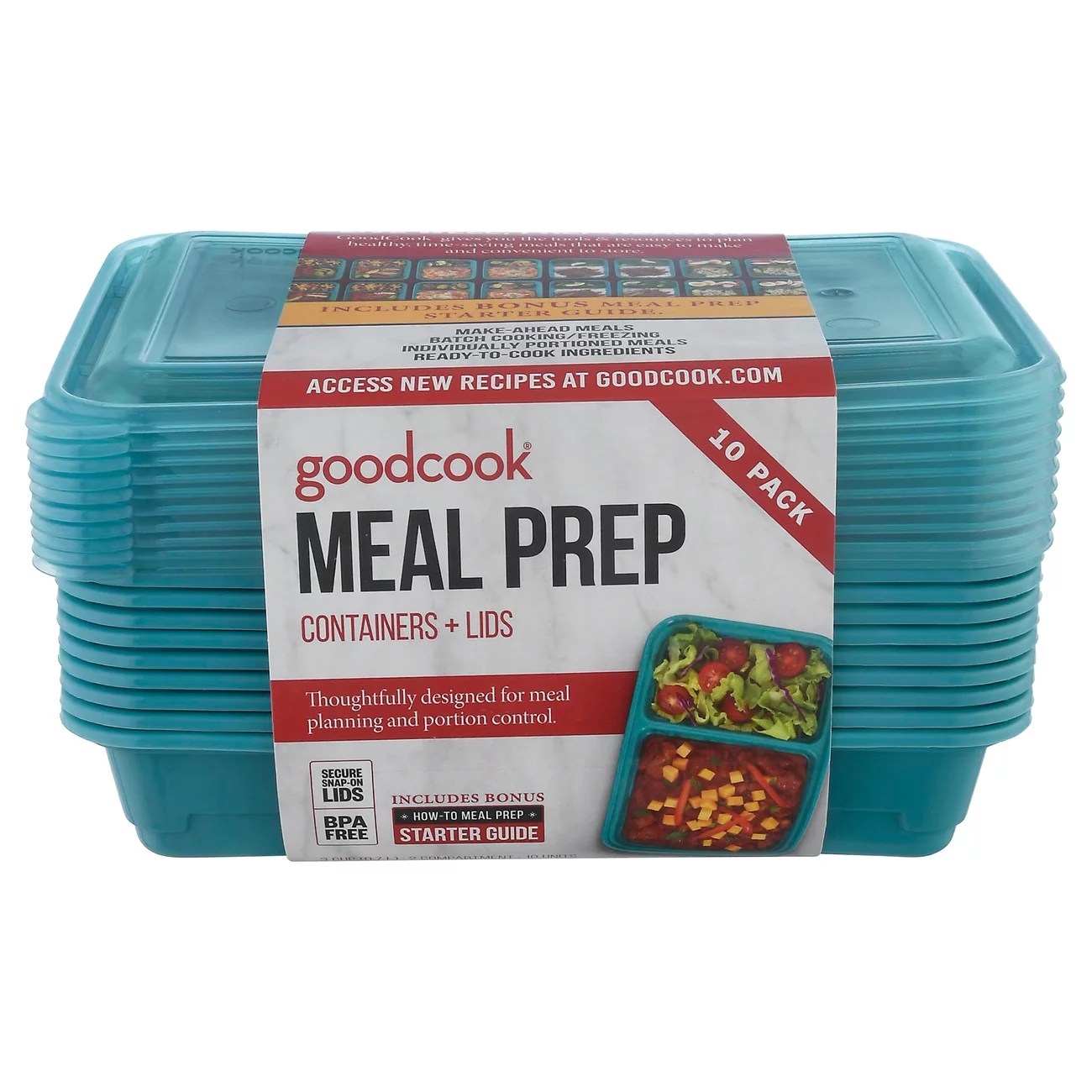 Good Cook Rectangle Meal Prep Containers Shop Kitchen