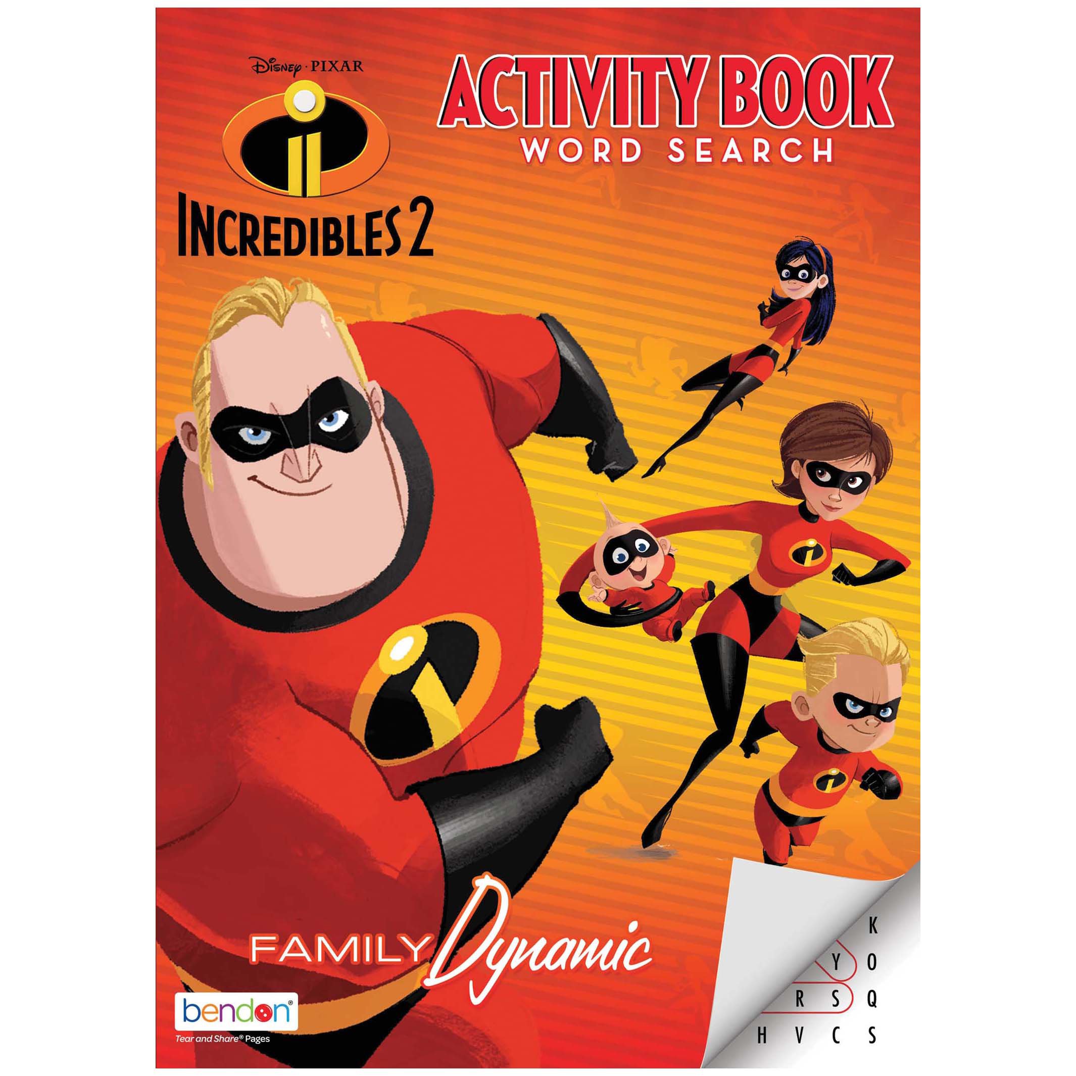 Incredibles Jumbo Color And Activity Book Shop Books & Coloring at HEB