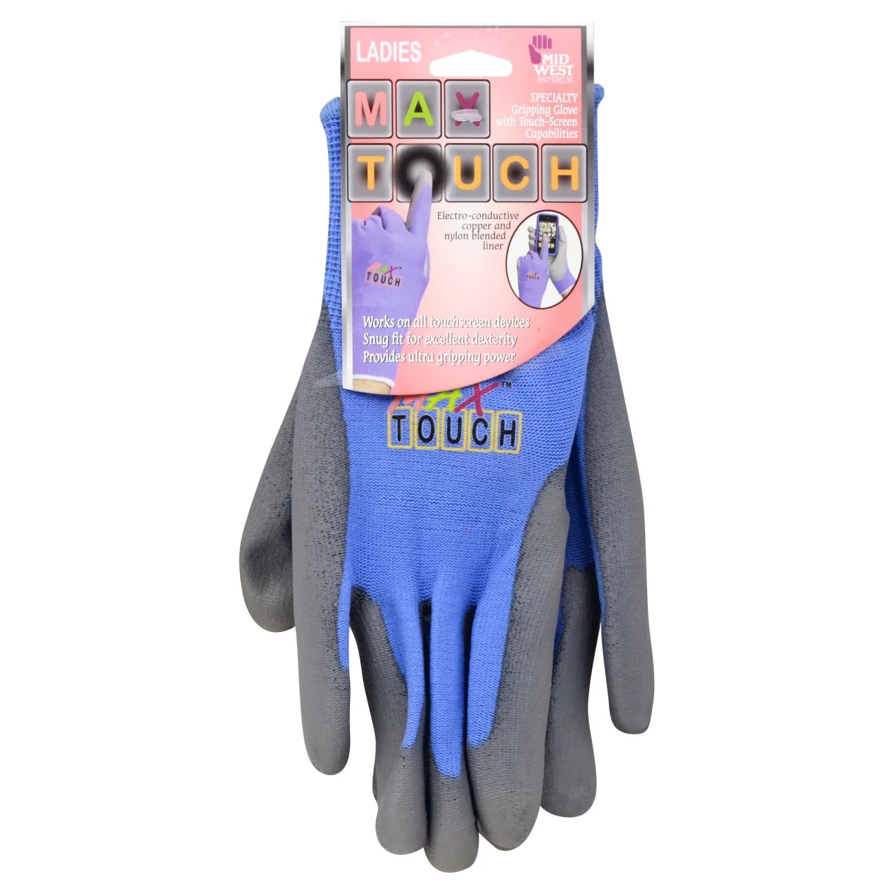 Midwest Womens Max Touch Gloves Shop Gloves at HEB