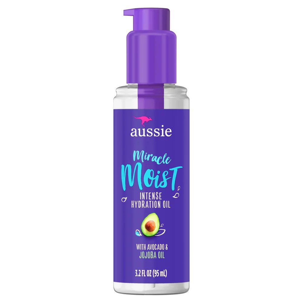 Aussie Miracle Moist Intense Hydration Oil with Avocado & Jojoba Shop