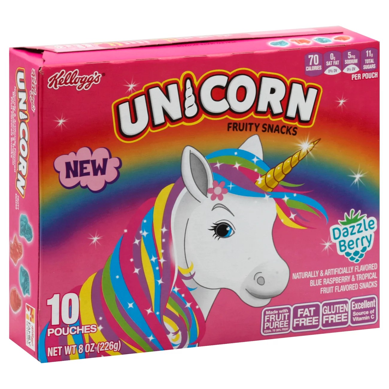Kellogg's Unicorn Fruit Snacks Shop Snacks & Candy at HEB