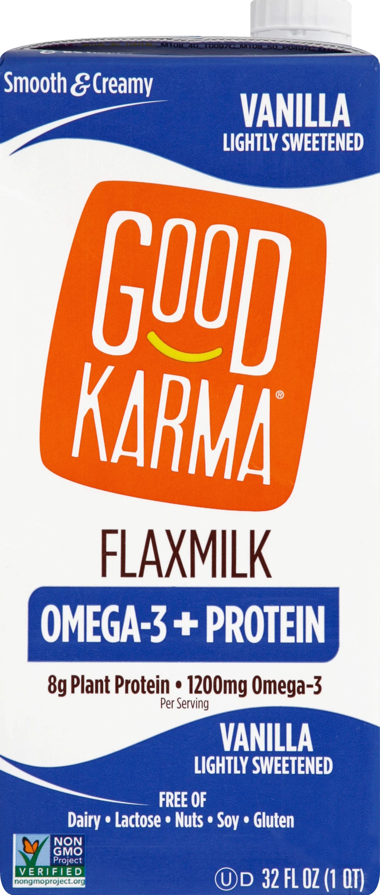 Good Karma Vanilla with Omega 3 + Protein Flax Milk Shop Milk at HEB