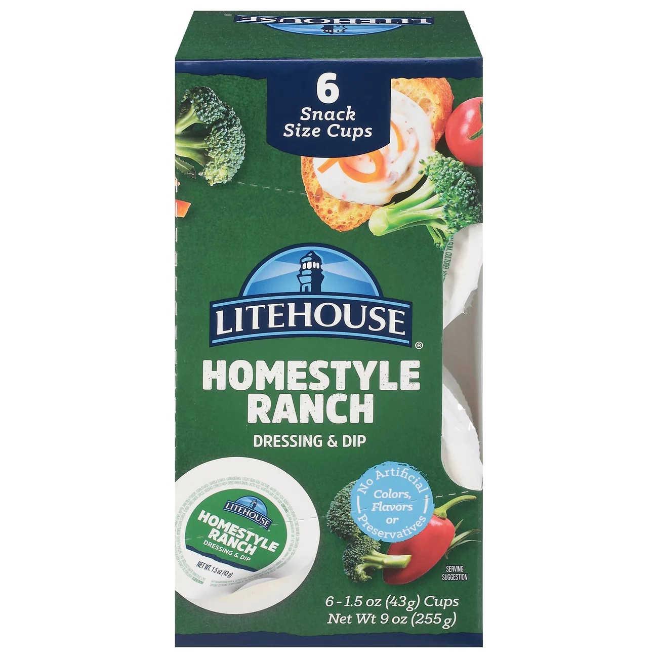Litehouse Homestyle Ranch Dressing & Dip Shop Dip at HEB