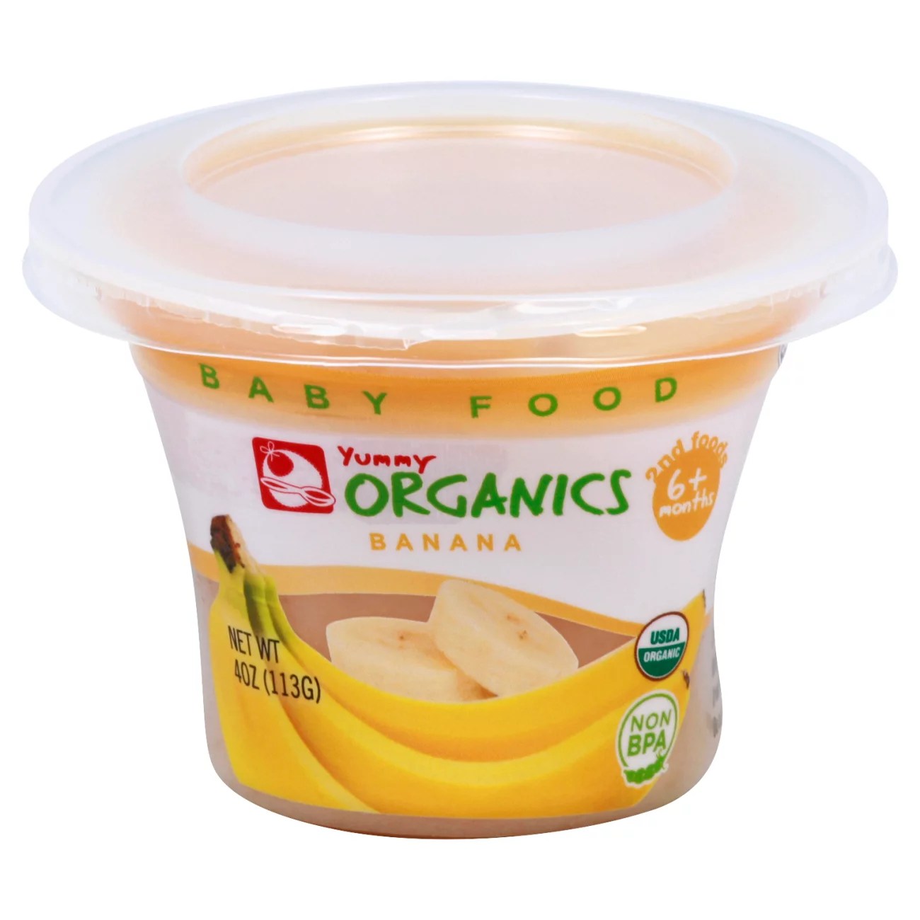 Yummy Organics Bananas 2nd Foods Shop Baby Food at HEB