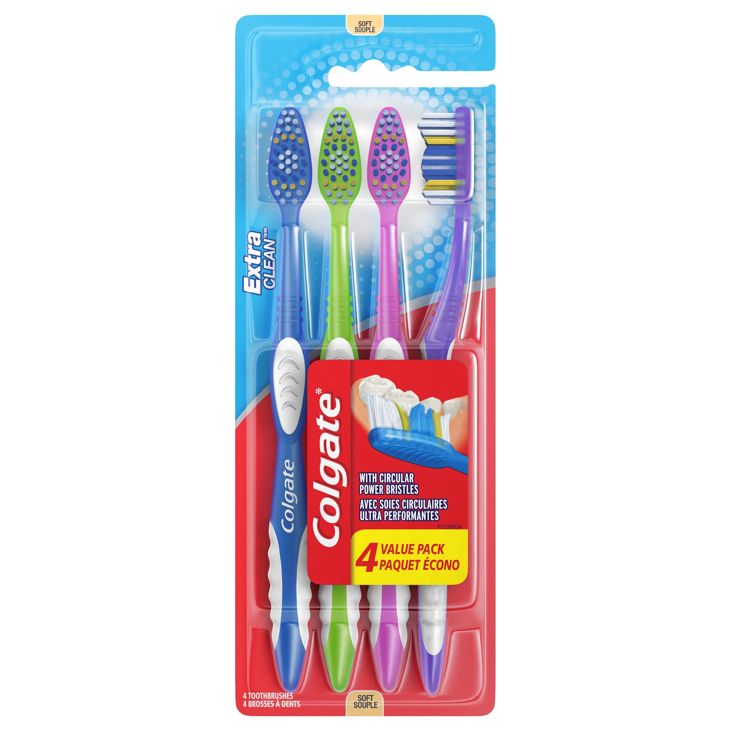 Colgate Extra Clean Toothbrush Value Pack Soft Shop Toothbrushes at HEB