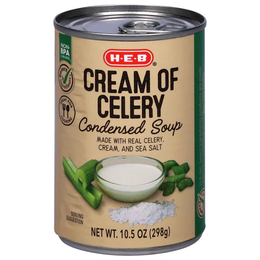 HEB Select Ingredients Cream of Celery Condensed Soup Shop Soups