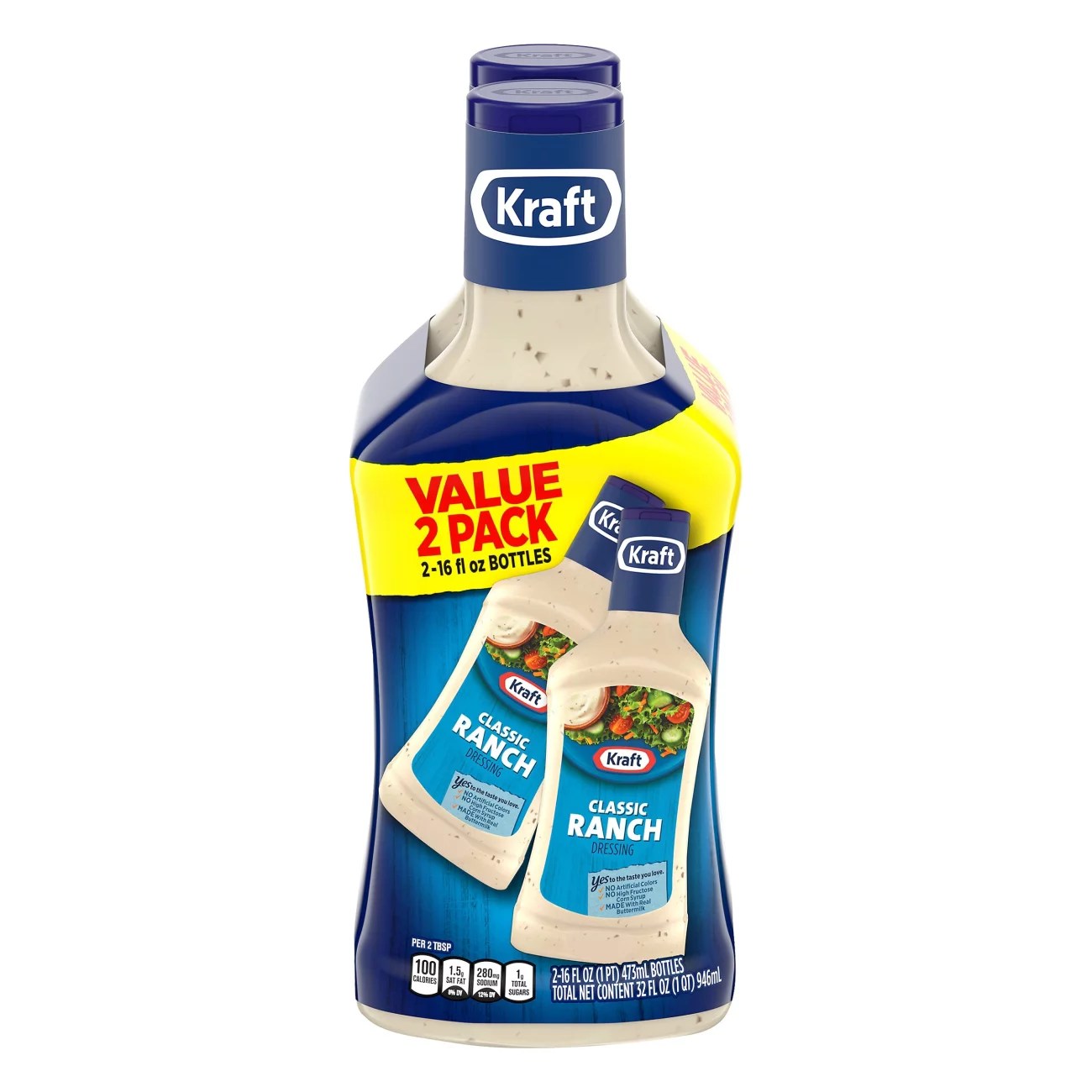 Kraft Classic Ranch Dressing Value Pack Shop Salad Dressings at HEB
