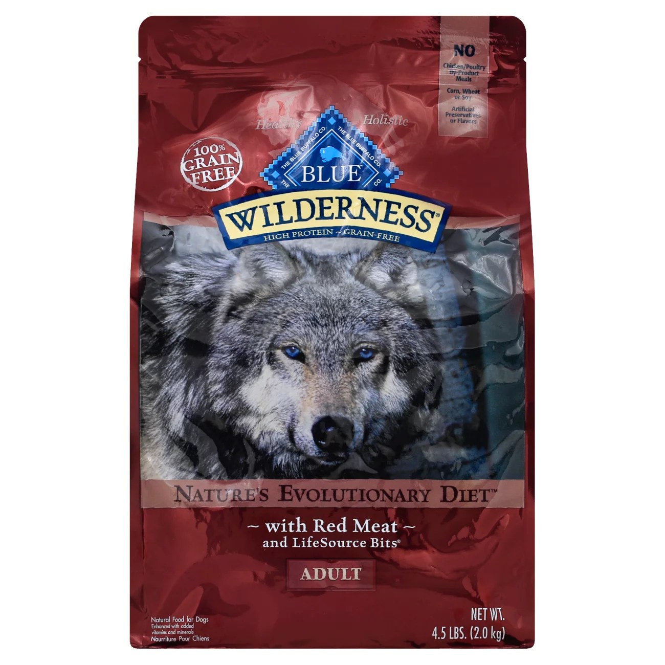 Blue Buffalo Wilderness with Red Meat and LifeSource Bits