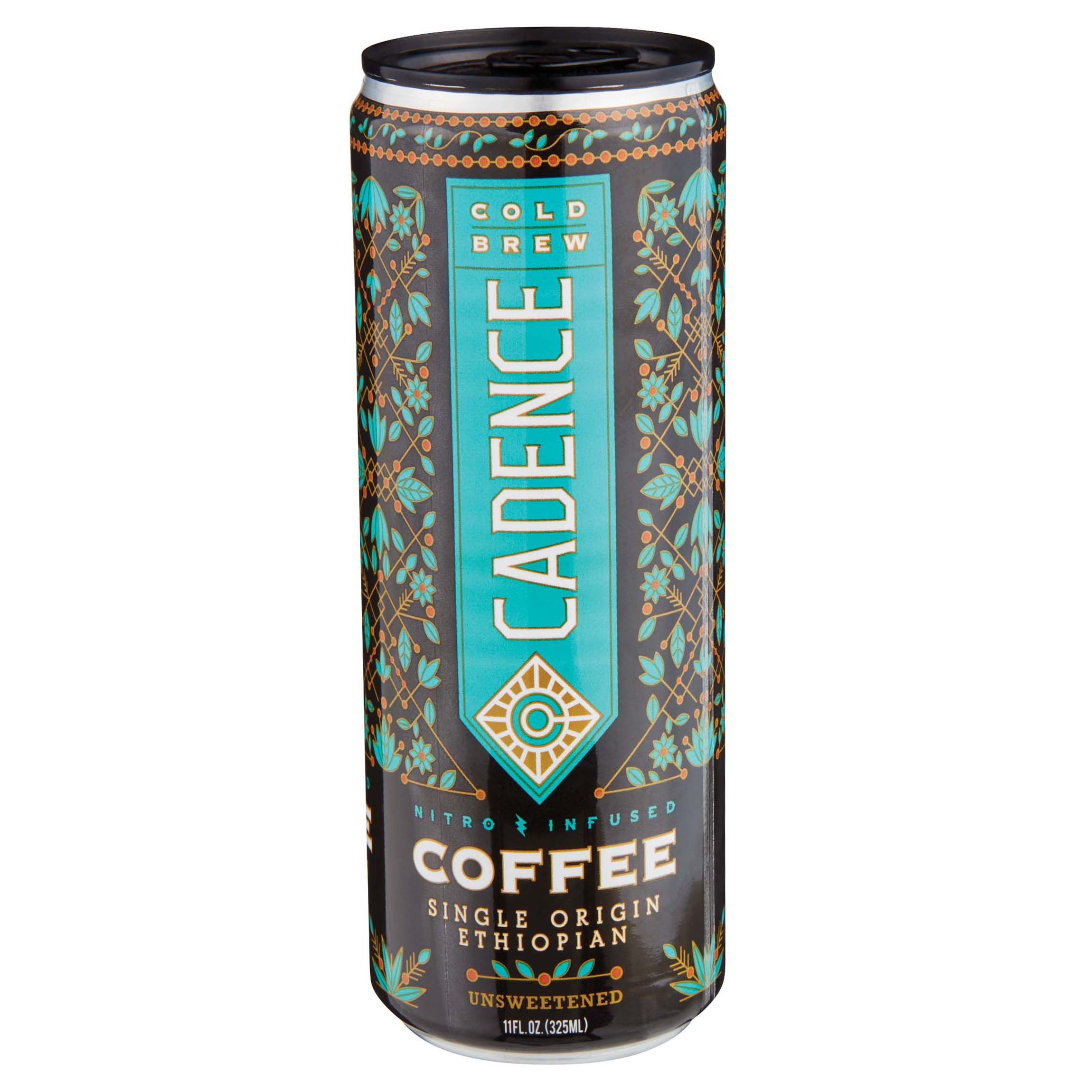 Cadence Unsweetened Single Origin Ethiopian Nitro Infused Cold Brew