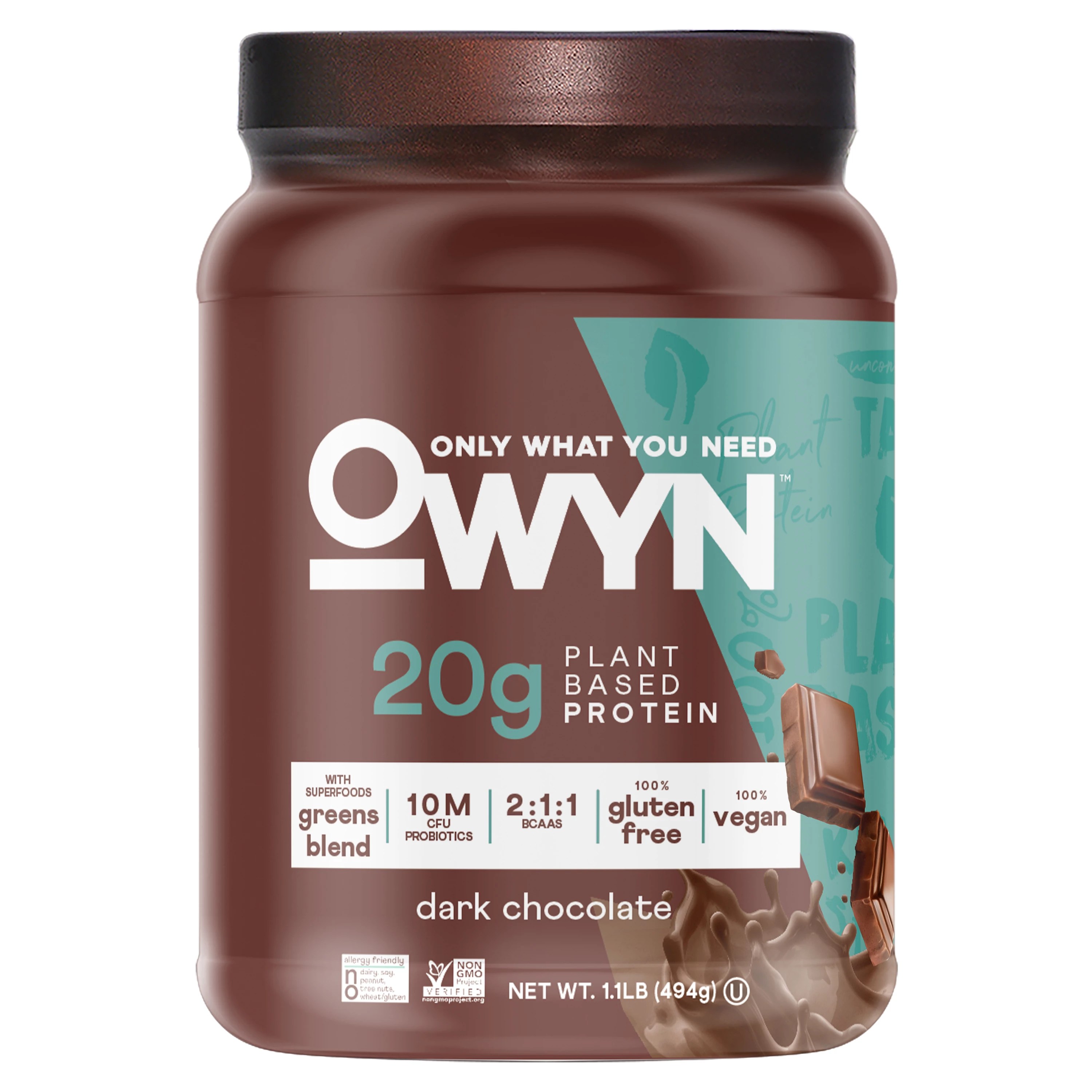 Owyn 20G Protein Dark Chocolate Protein Powder Shop Diet & Fitness at
