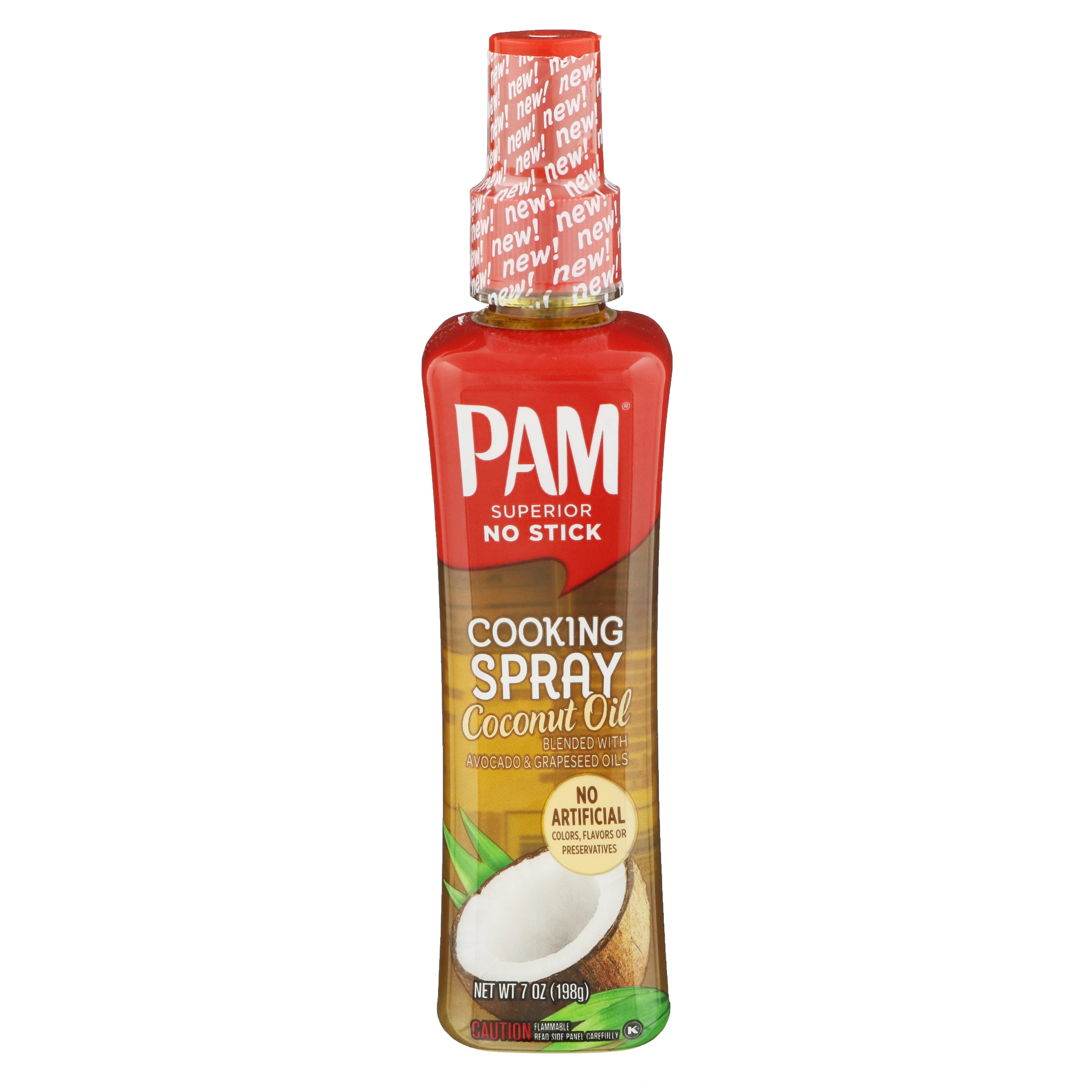 Pam Coconut Oil Cooking Spray Shop Oils at HEB