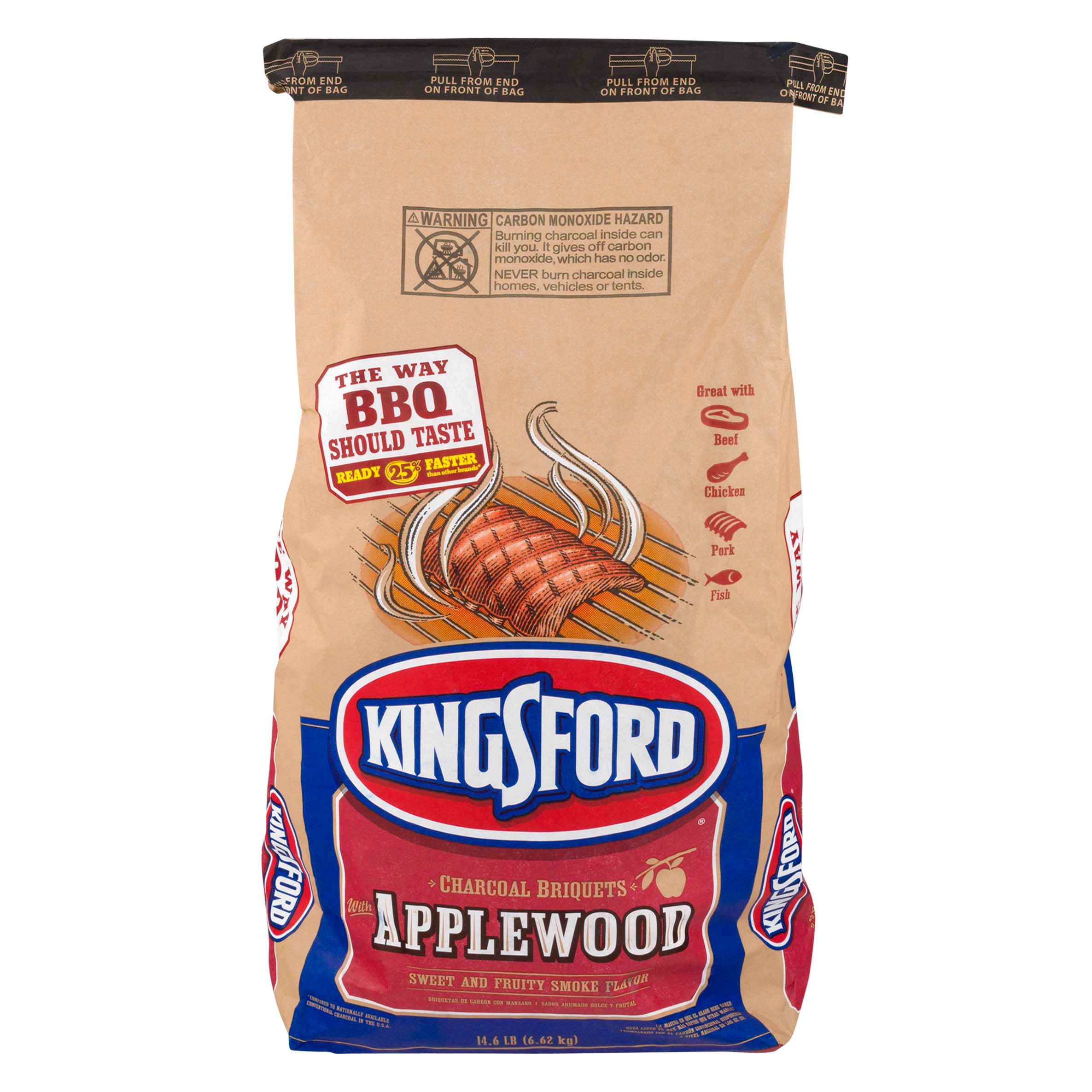 Kingsford Applewood Briquets Shop Charcoal, Wood & Fuel at HEB