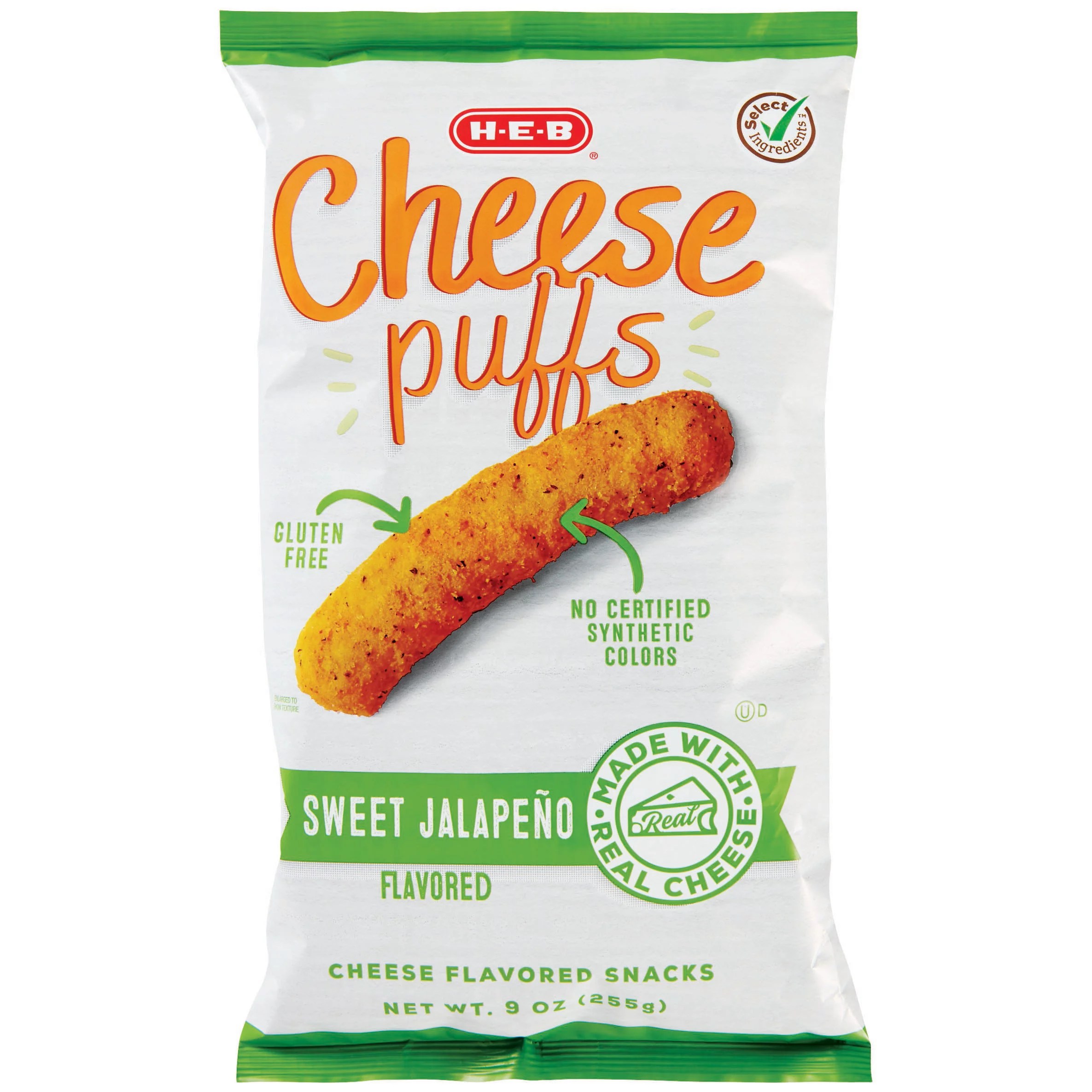 HEB Sweet Jalapeno Cheese Puffs Shop Chips at HEB